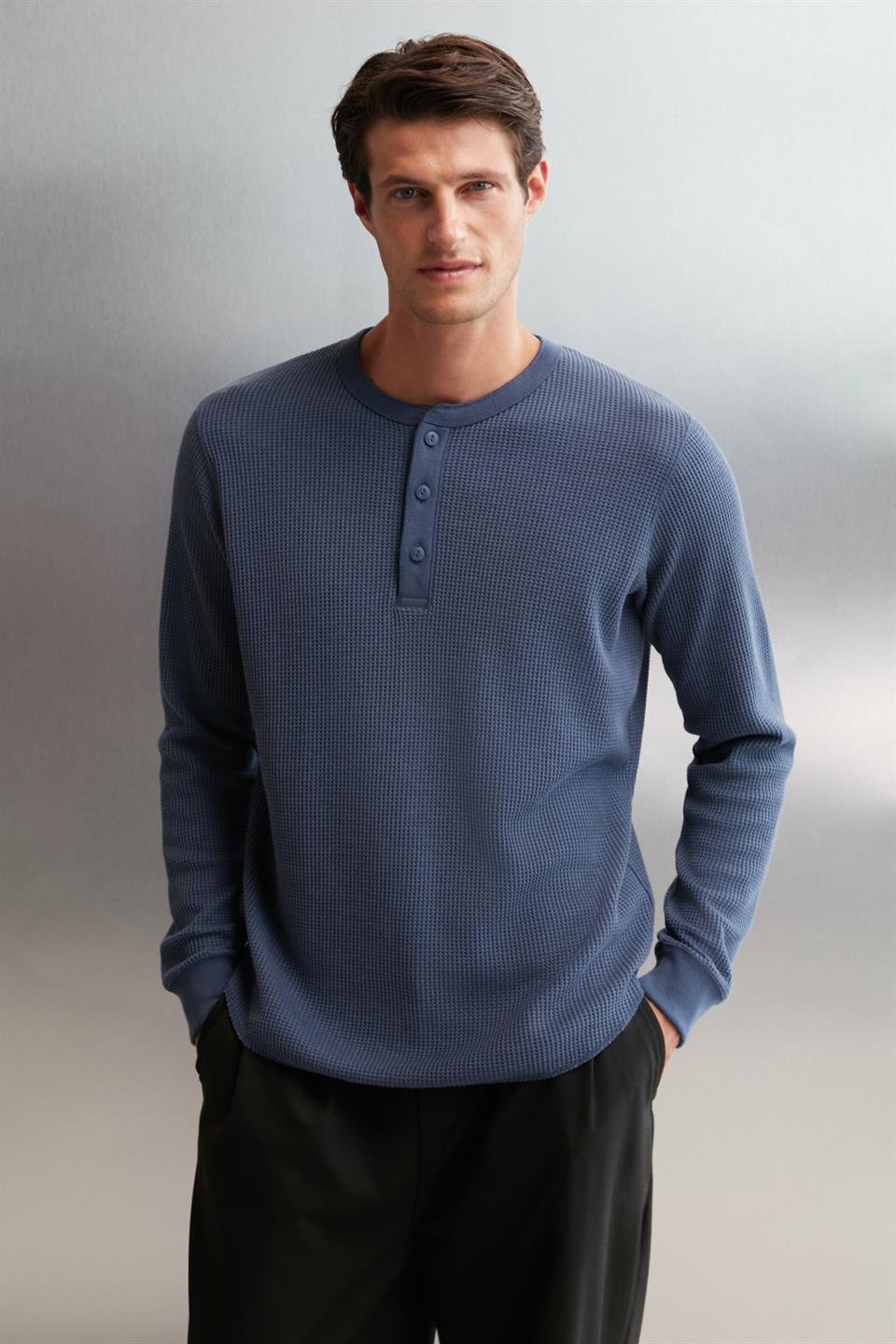 PATRICK Relaxed Regular İndigo  T-Shirt