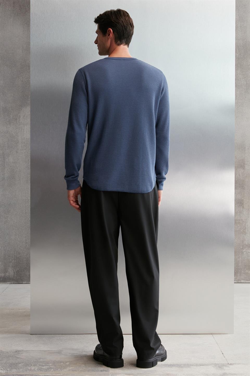 PATRICK Relaxed Regular İndigo  T-Shirt