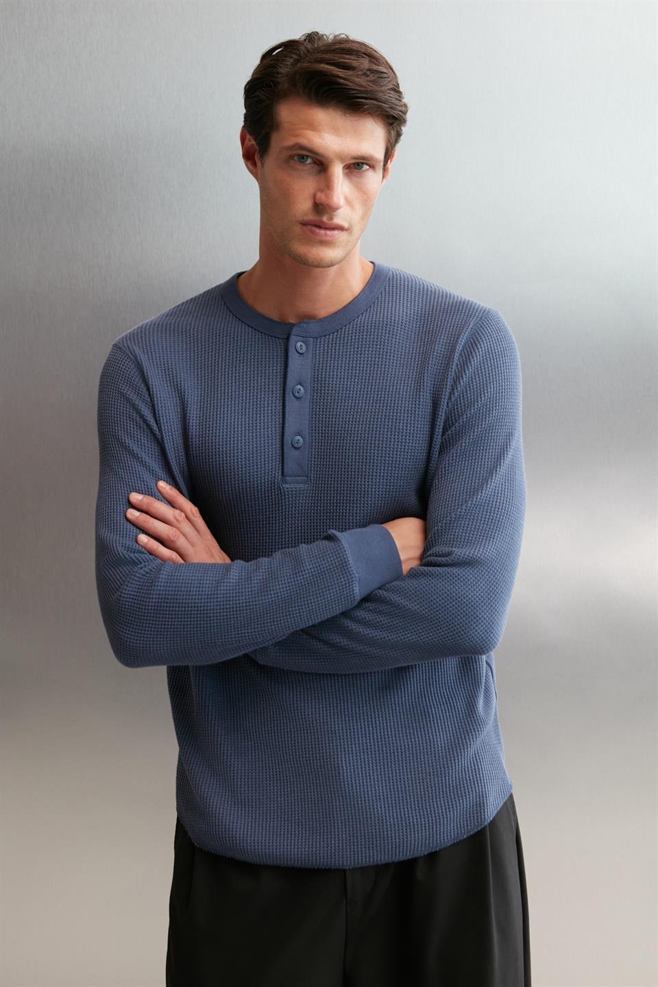 PATRICK Relaxed Regular İndigo  T-Shirt