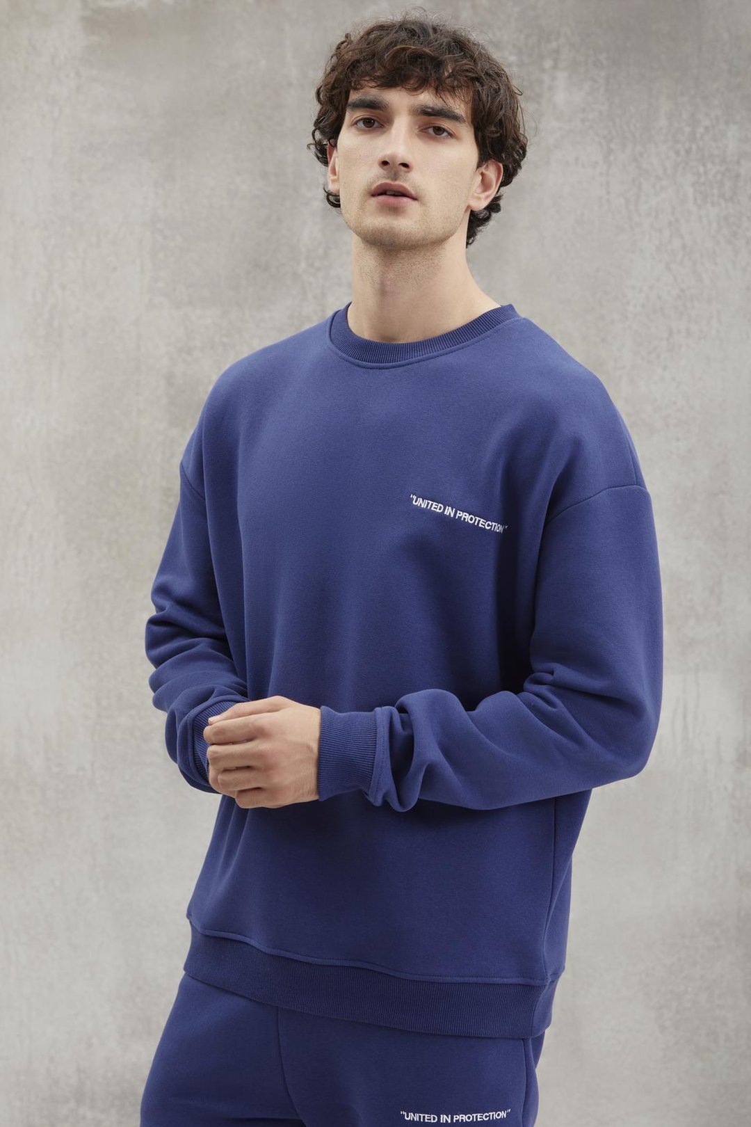 Raırok Comfort Lacivert Sweatshirt