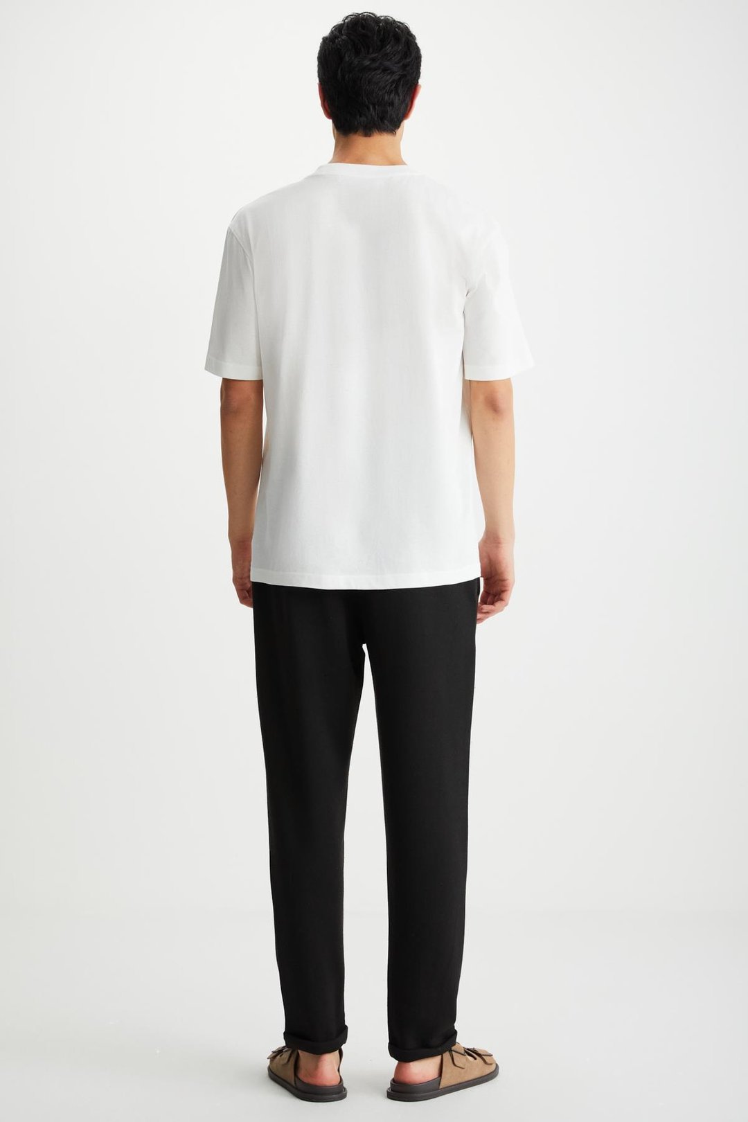 RAMADAN  Comfort Ekru Tekli T-Shirt