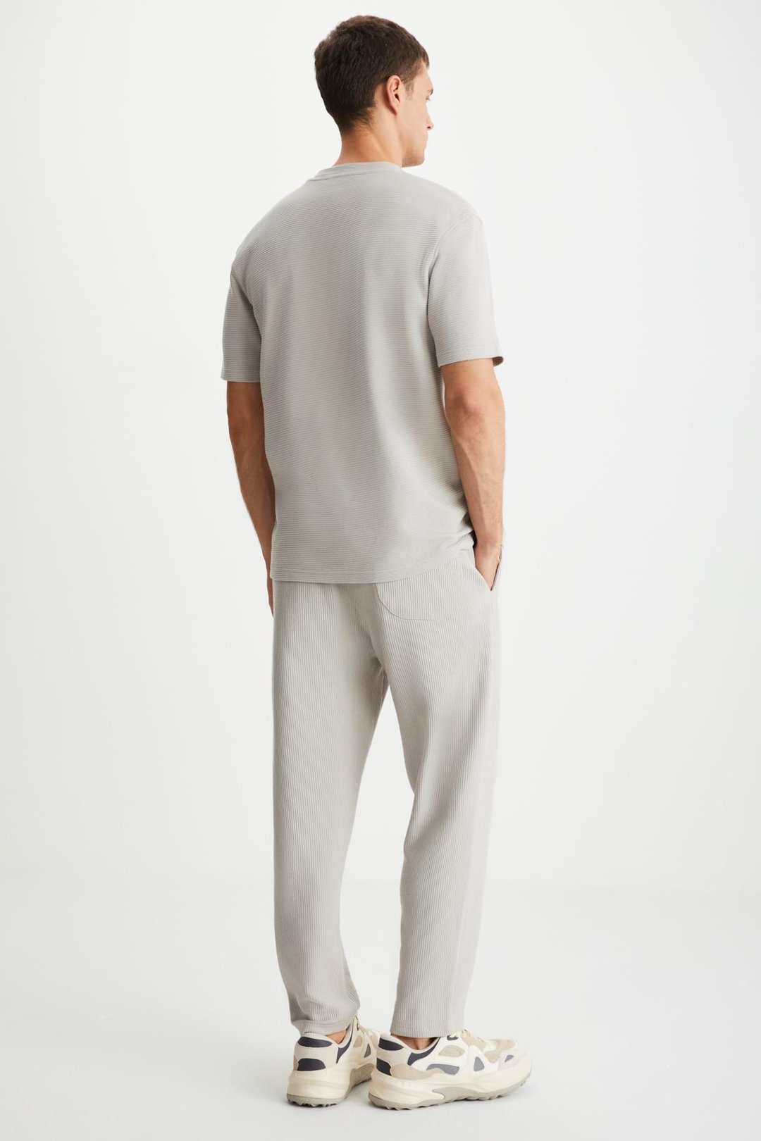 RAMADAN  Regular Bej Tekli T-Shirt