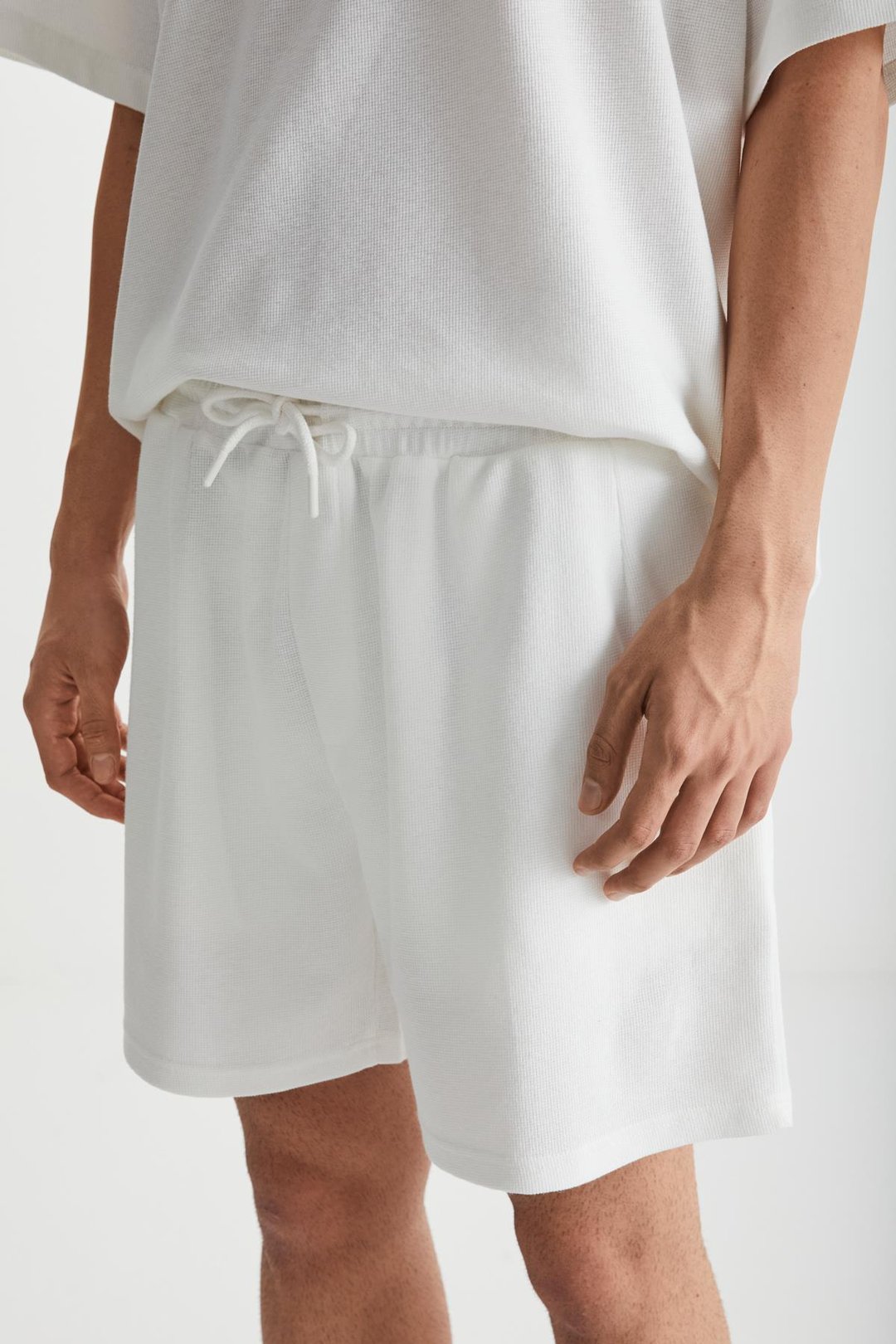 RAMADAN  Regular Ekru Tekli Şort