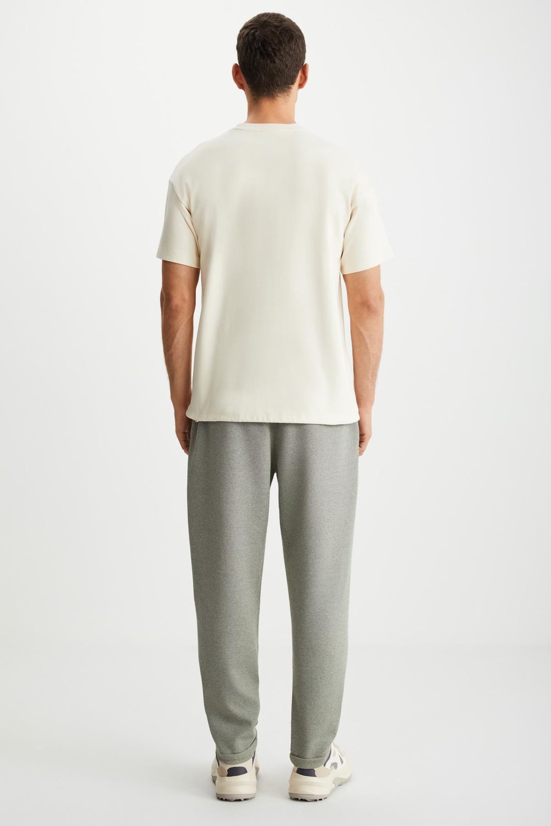 RAMADAN  Regular Haki Tekli Eşofman Altı