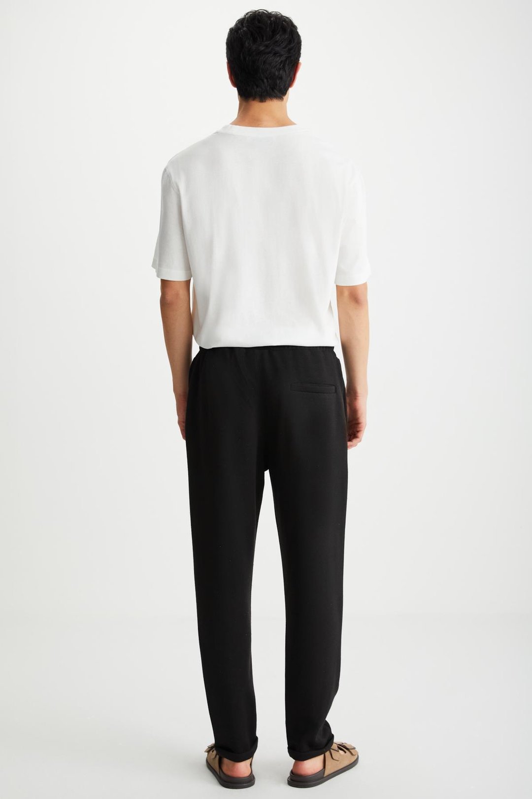 RAMADAN  Regular Siyah Tekli Eşofman Altı