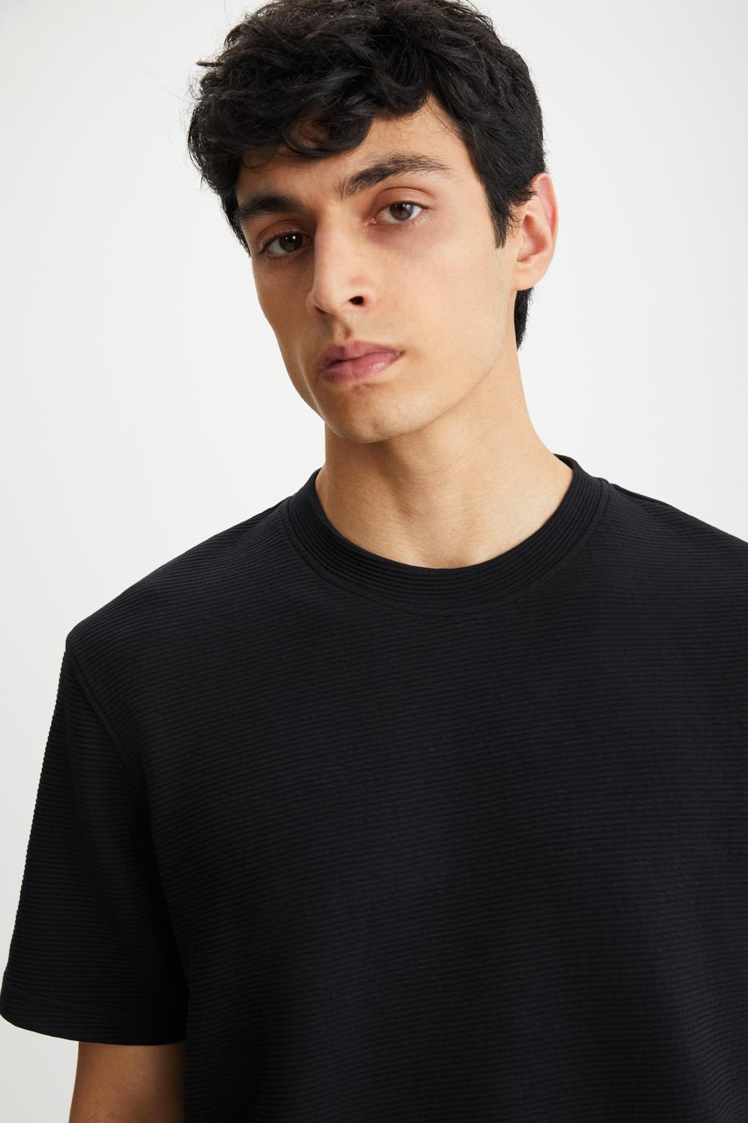 RAMADAN  Regular Siyah Tekli T-Shirt