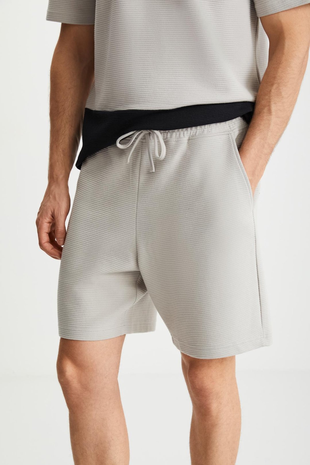 RAMADANP004 Erkek Bej Şort