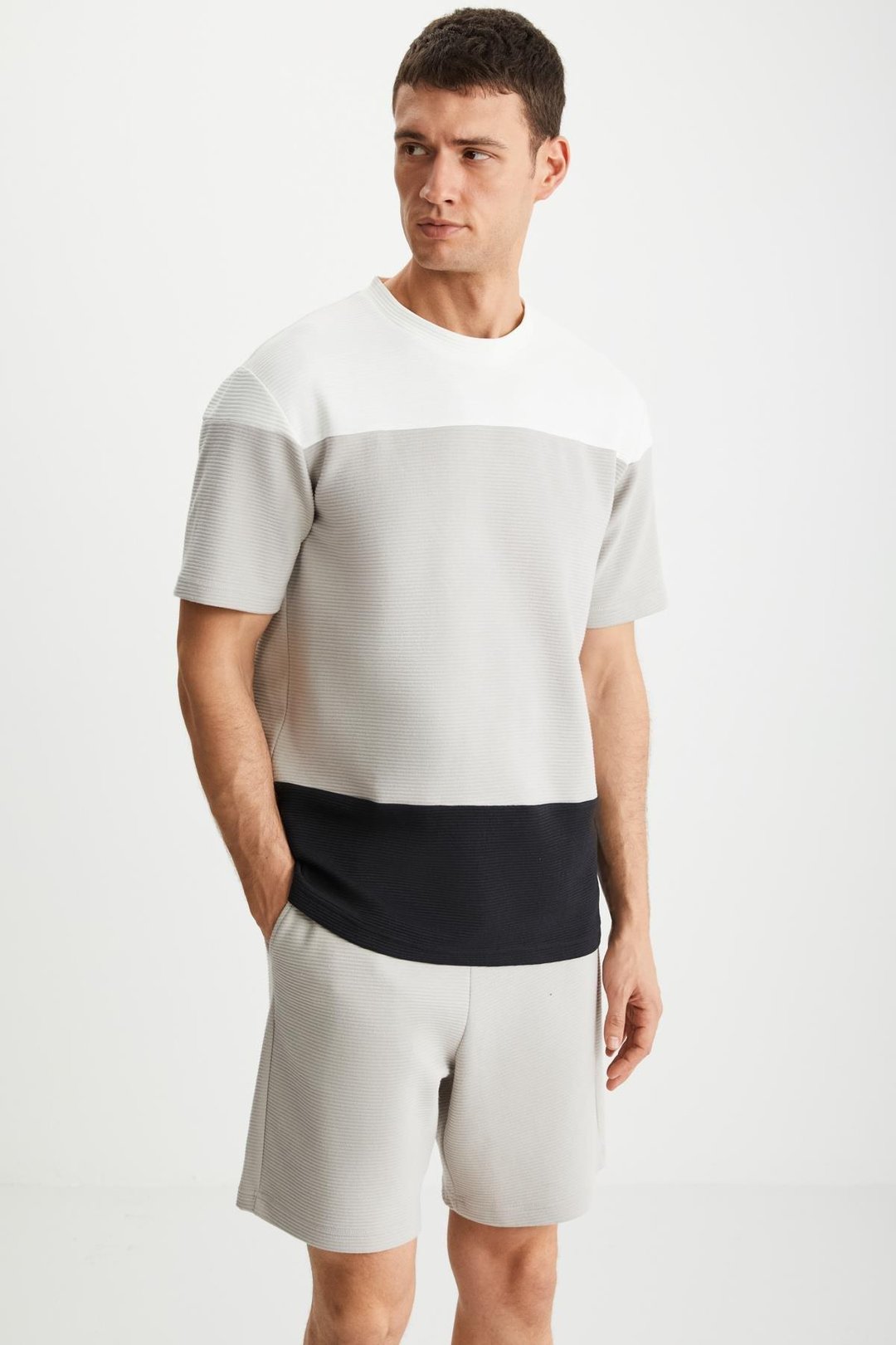 RAMADANP004 Erkek Bej Şort