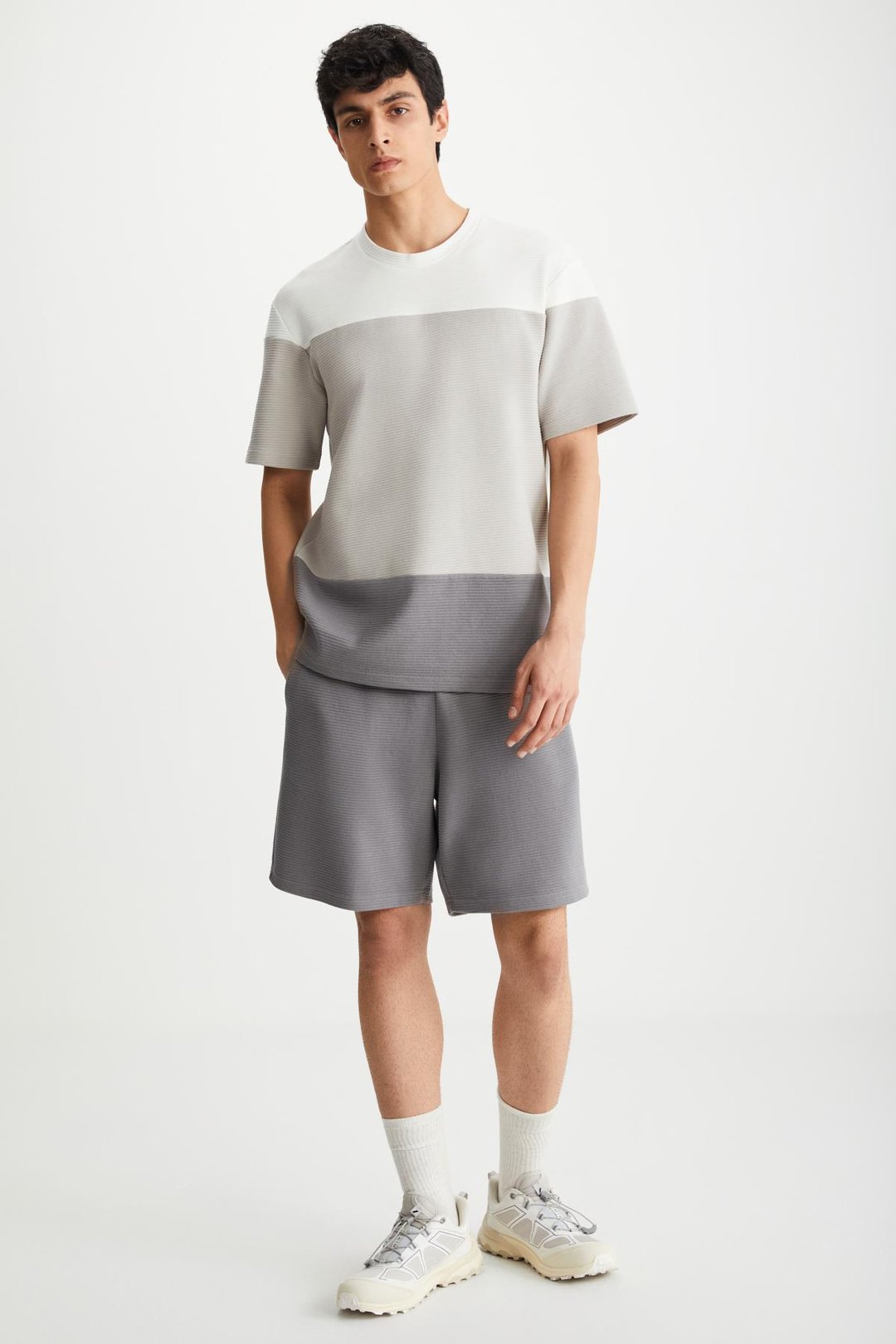 RAMADANP004 Gri Şort