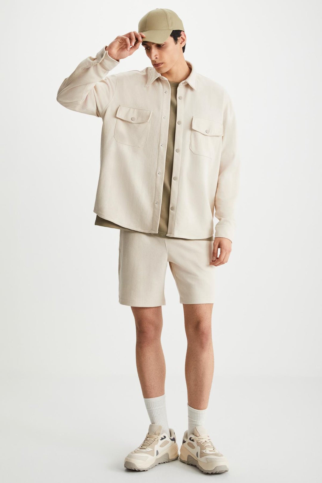 RAMADANP014 Bej Şort & Bermuda