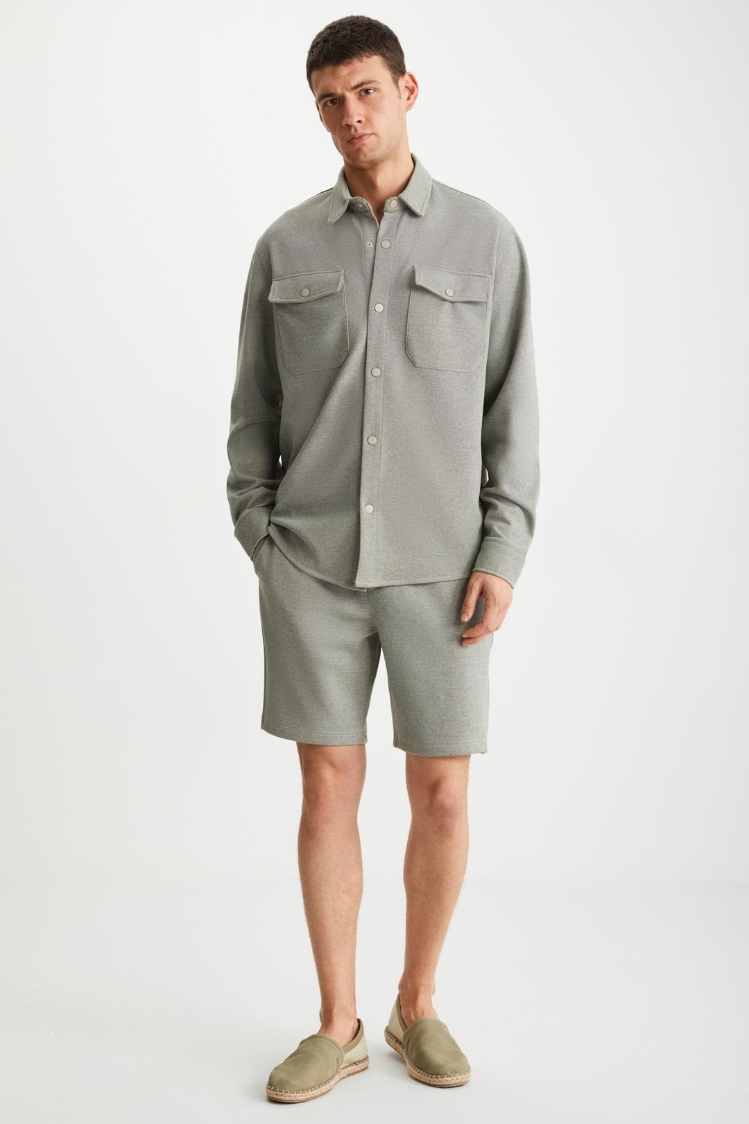 RAMADANP014 Haki Şort & Bermuda