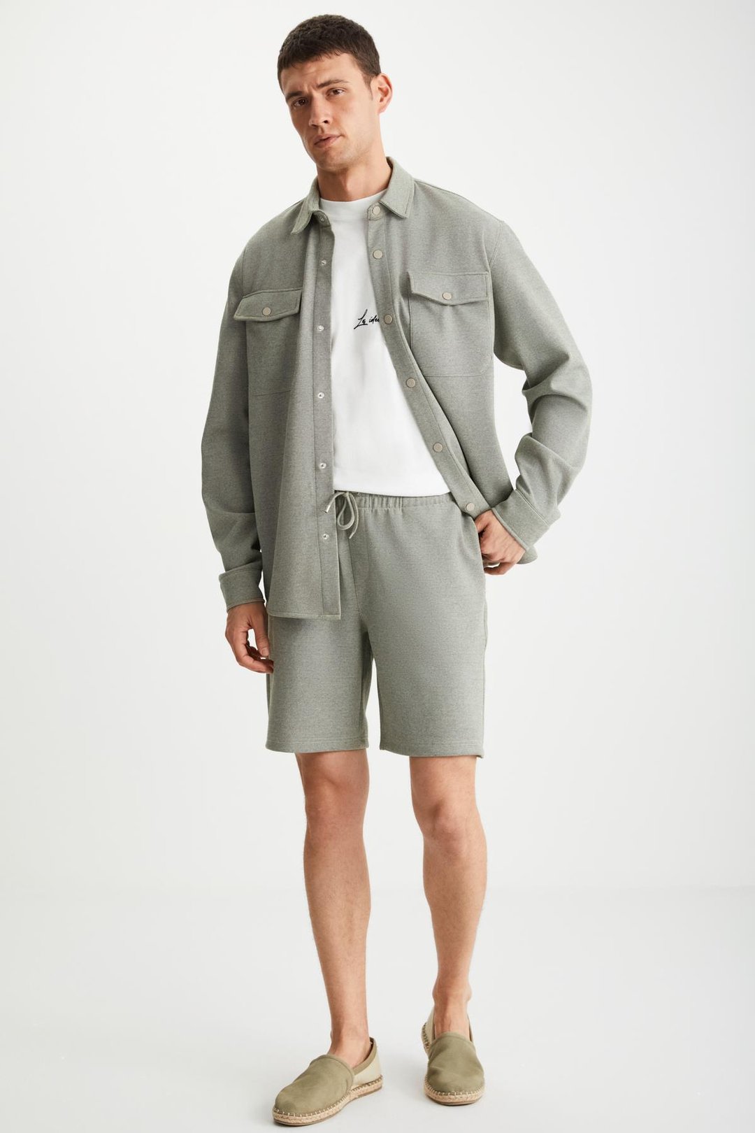 RAMADANP014 Haki Şort & Bermuda