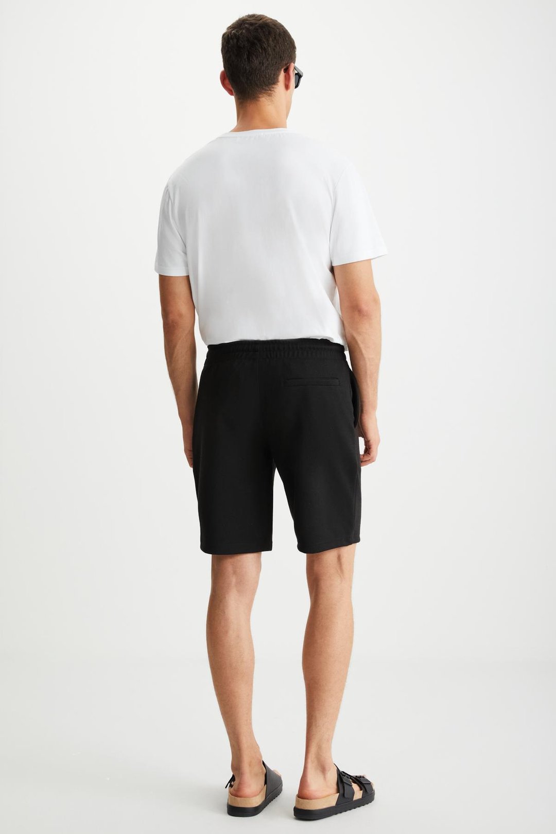 RAMADANP014 Siyah Şort & Bermuda