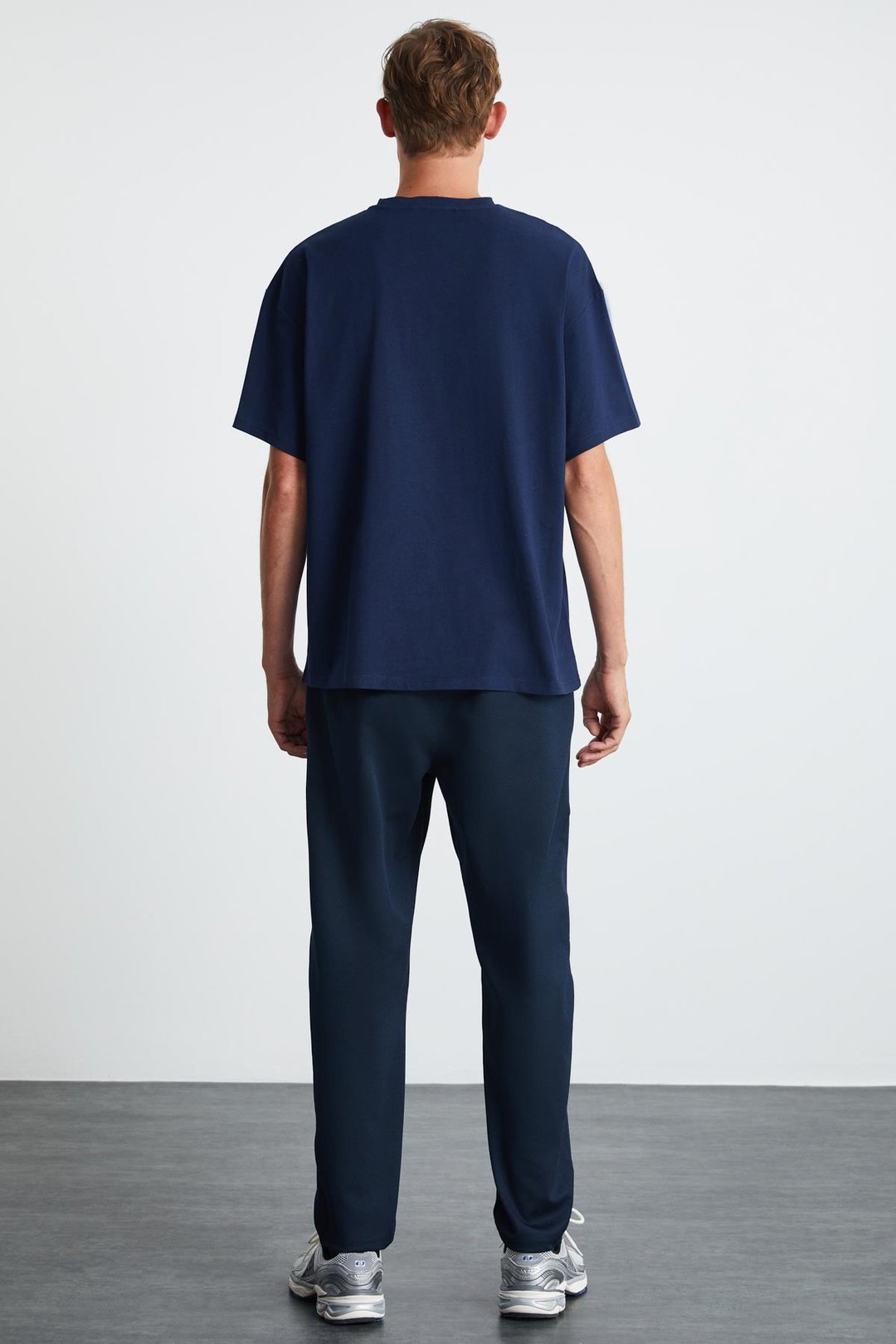 RIVER  Oversize Lacivert  T-Shirt