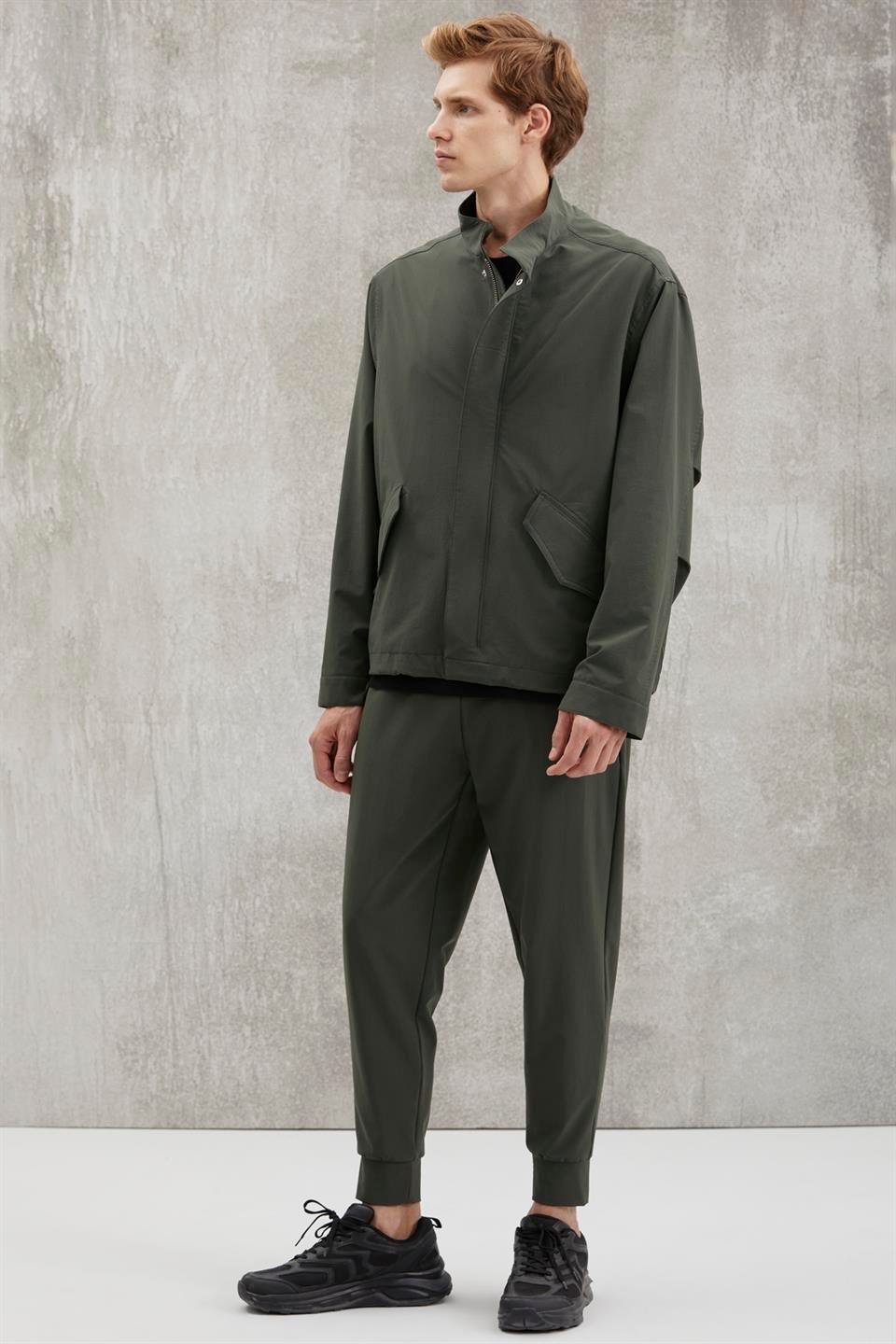 ROGER  Regular Yeşil Tekli Ceket