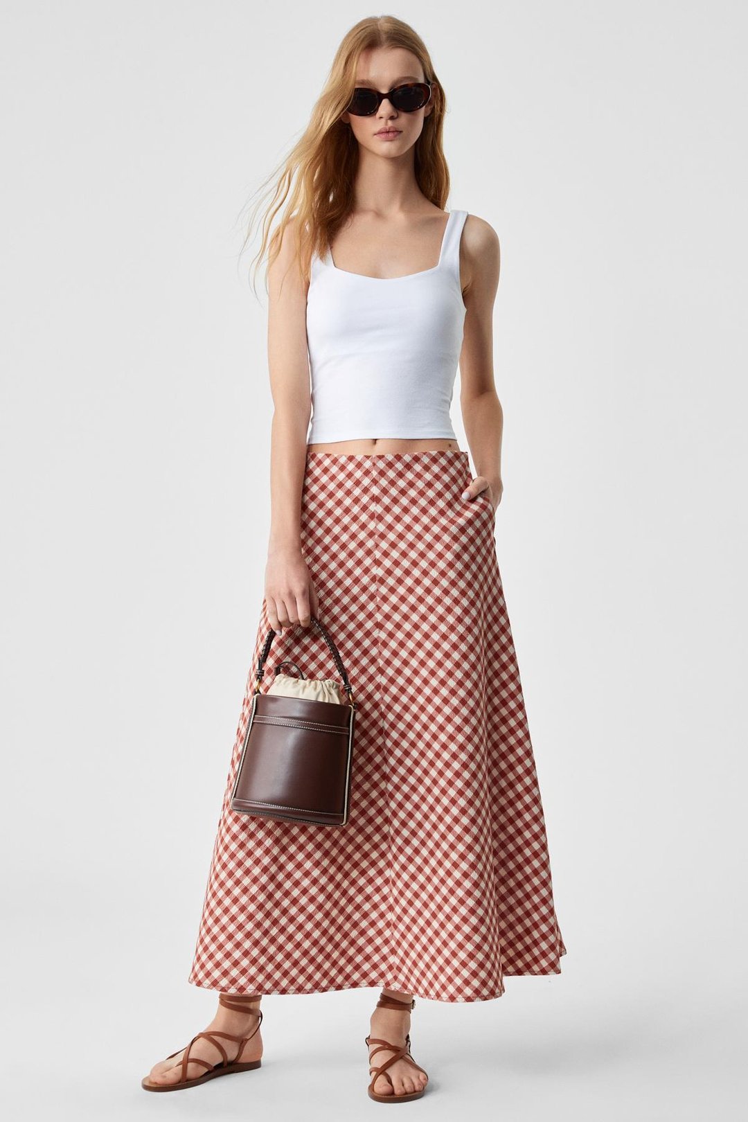 SANUKI Kadın Slim Kısa Oyuk Yaka Beyaz Büstiyer