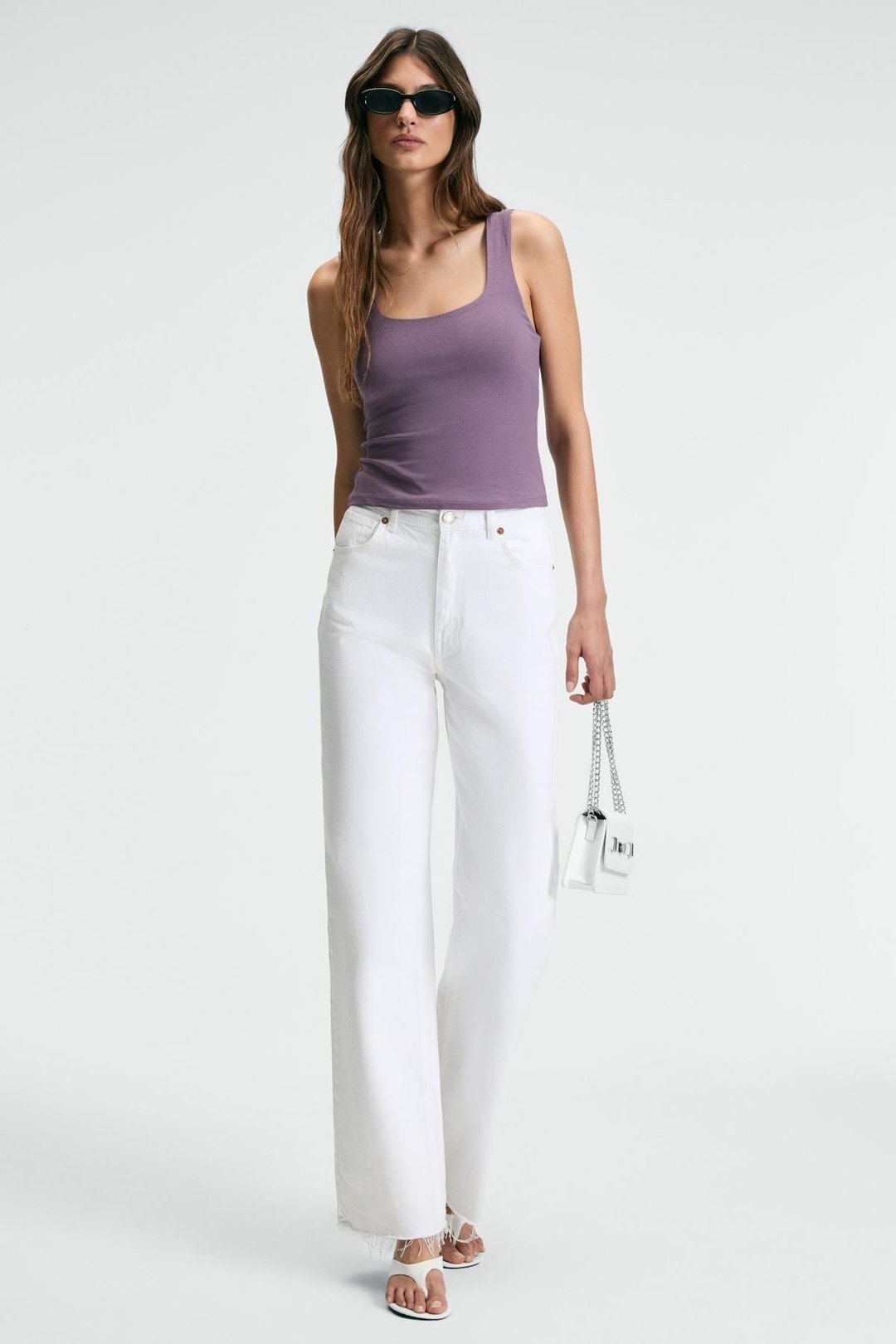 SANUKI Kadın Slim Kısa Oyuk Yaka Mor Büstiyer