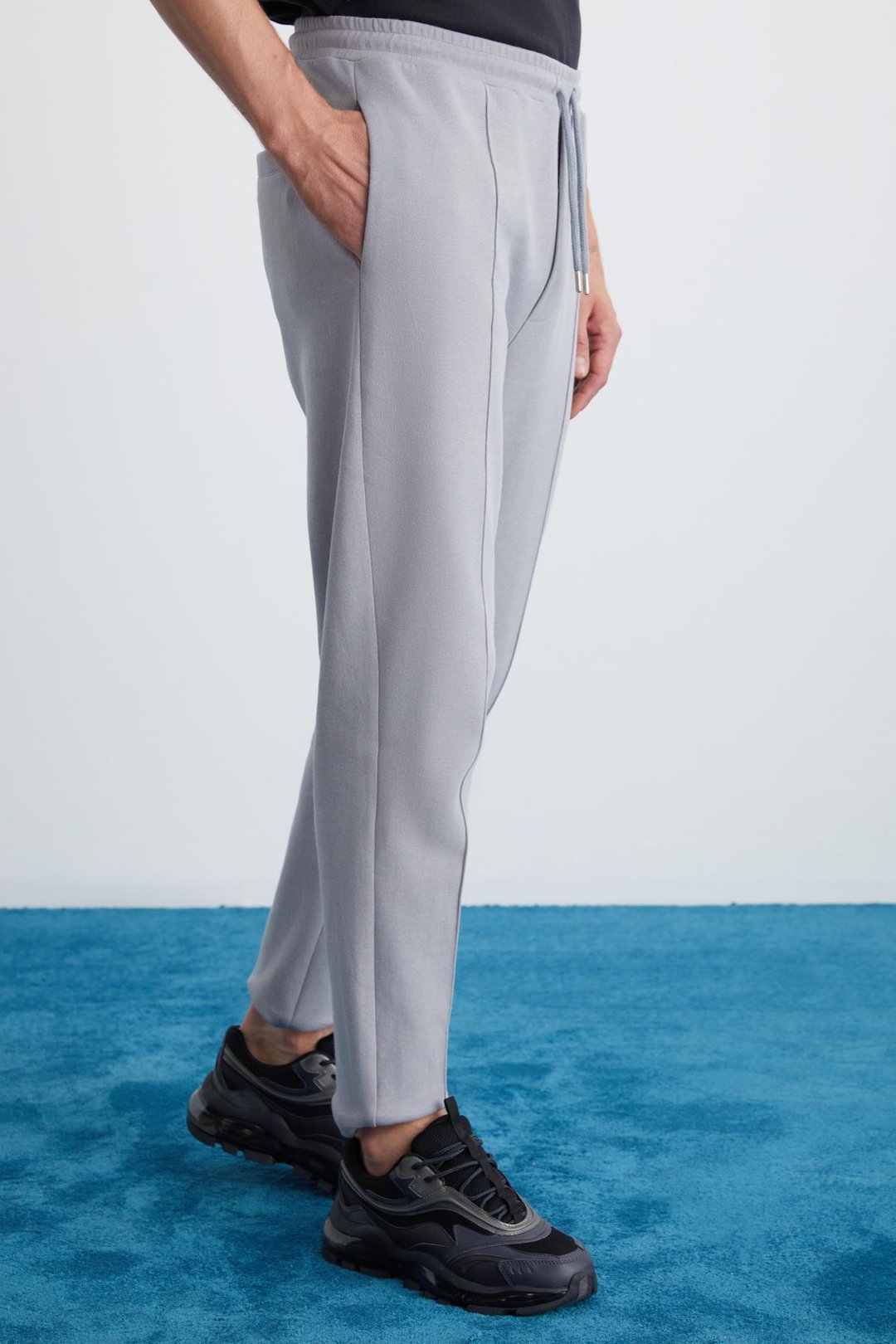 SCUBY Basic Regular Taş Rengi Tekli Eşofman Altı