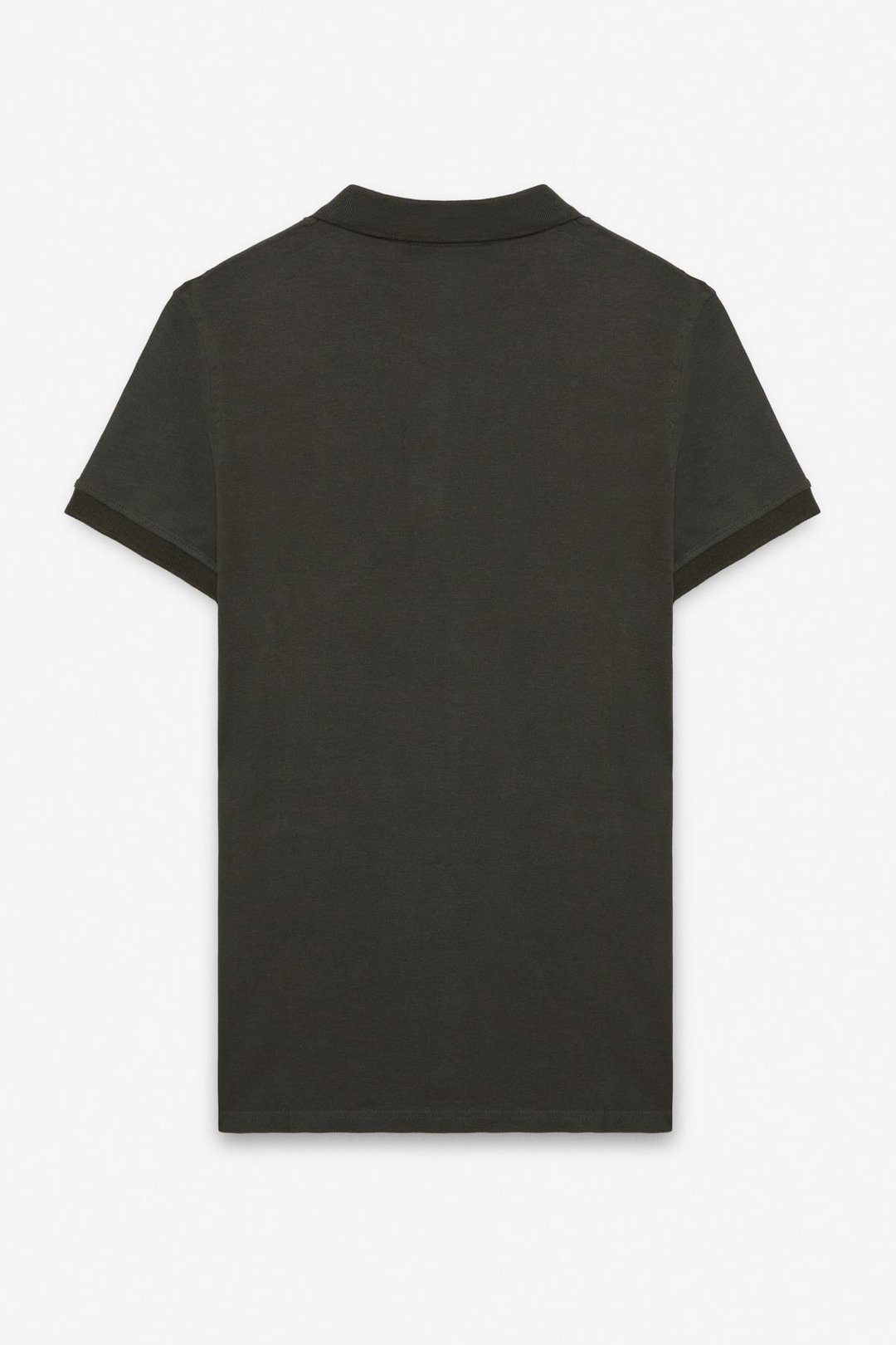 SKYLOOM Erkek %100 Pamuk Kısa Kollu Regular Fit Antrasit Polo Yaka T-shirt