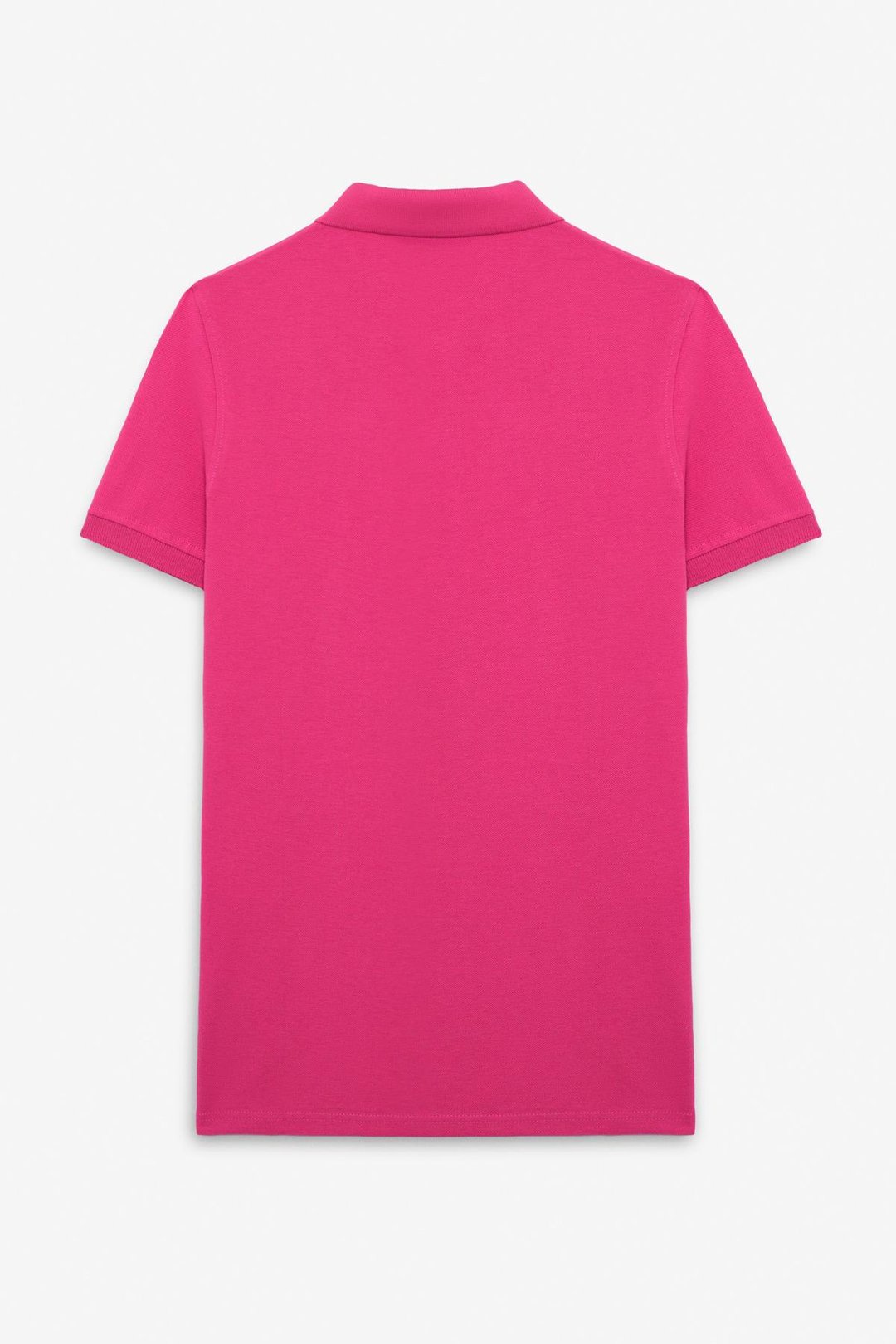 SKYLOOM Erkek %100 Pamuk Kısa Kollu Regular Fit Fuşya Polo Yaka T-shirt