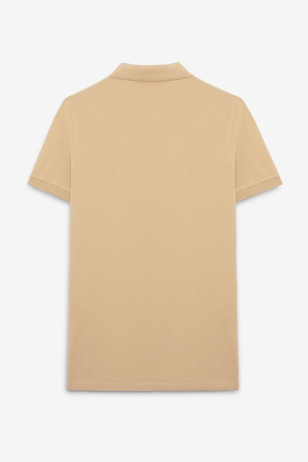 SKYLOOM Erkek %100 Pamuk Kısa Kollu Regular Fit Bej Polo Yaka T-shirt