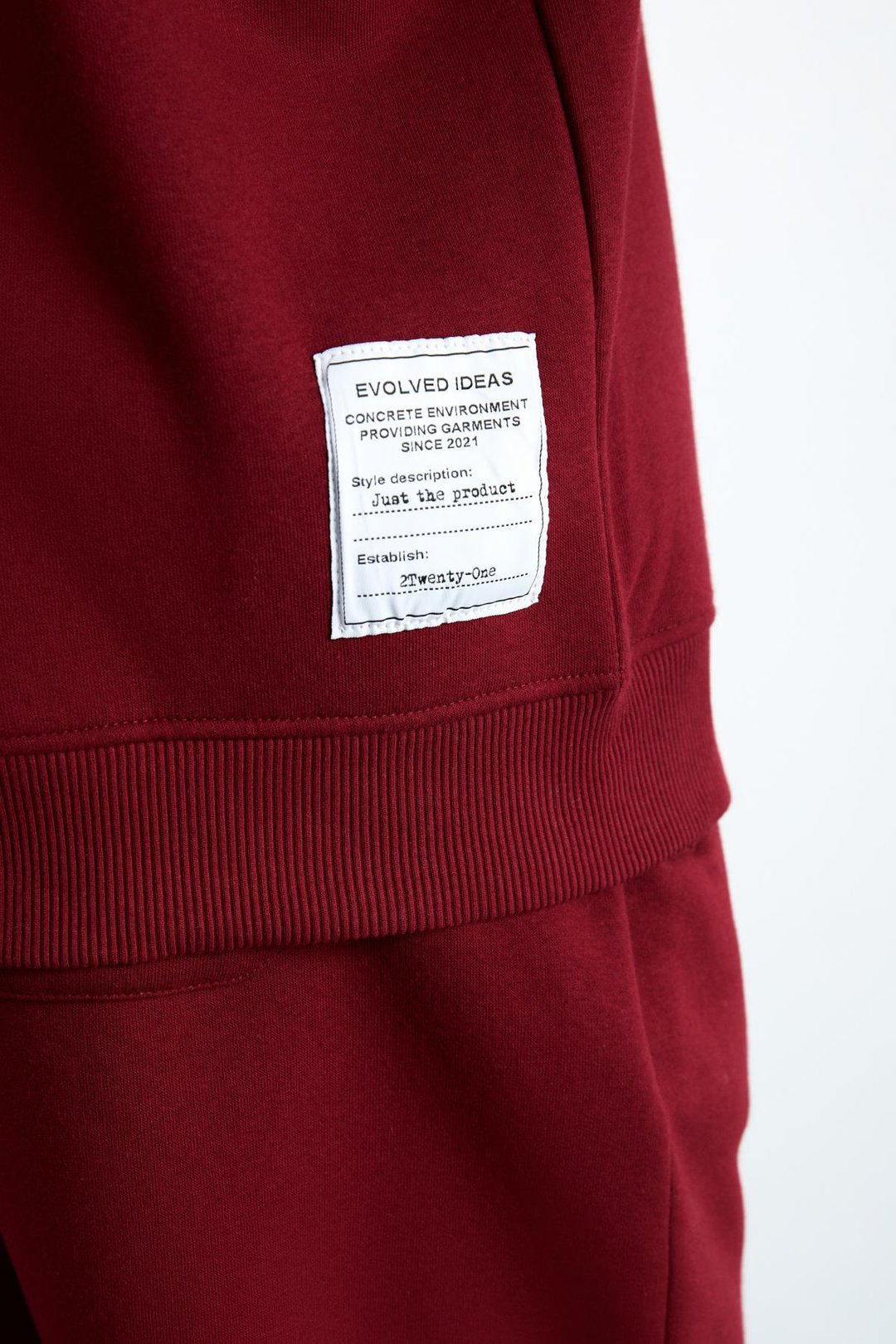 TOKYO Relaxed Oversize Kırmızı Tekli Sweatshirt