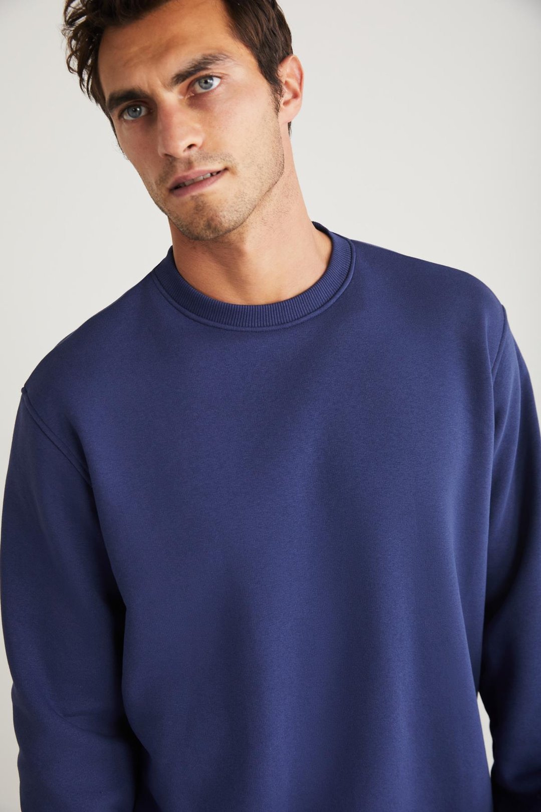 TRAVIS Relaxed Regular Lacivert  Sweatshirt