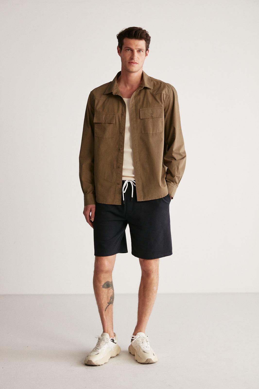 UNCERTAIN  Comfort Lacivert  Şort & Bermuda