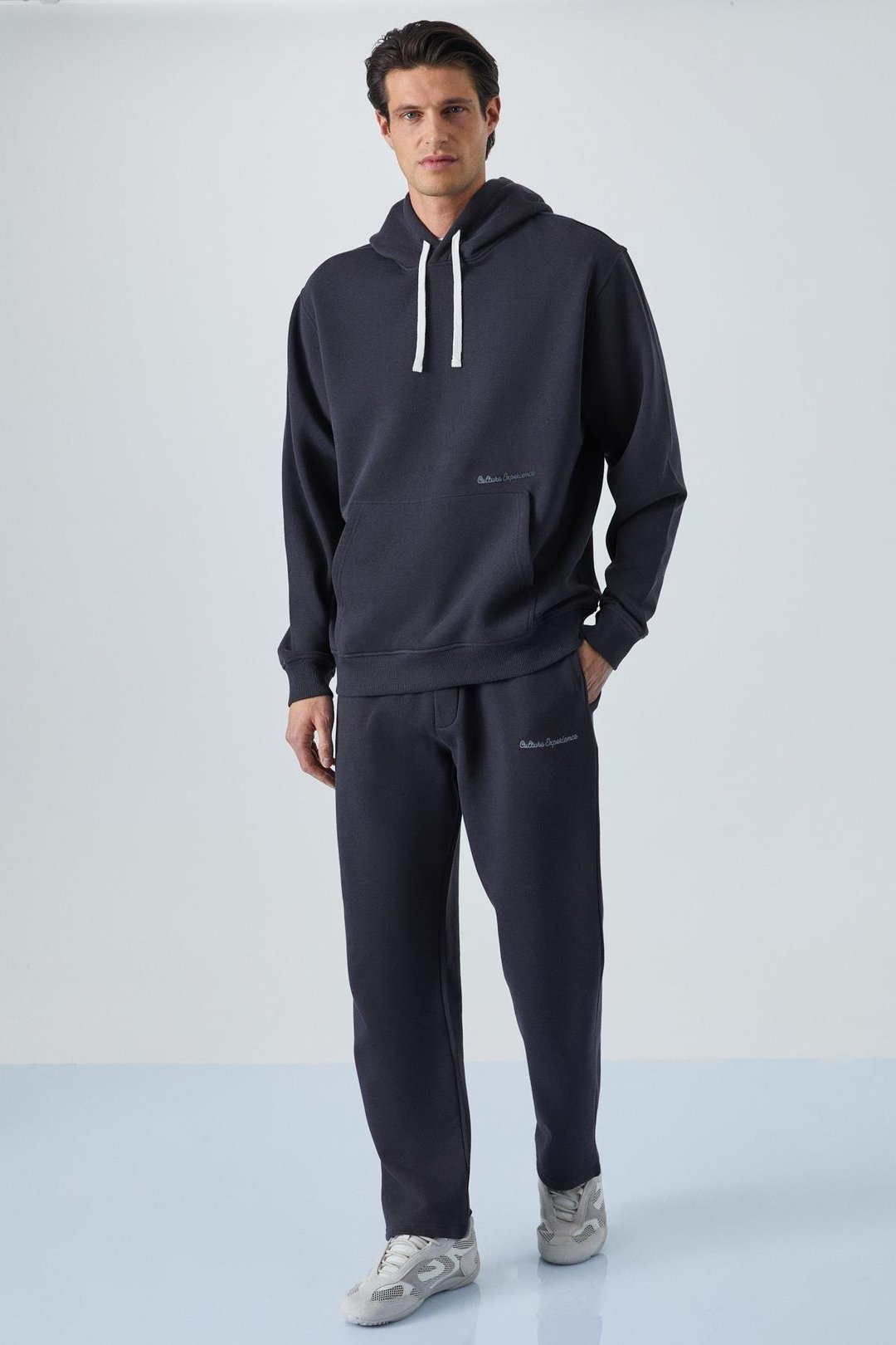 WISCONSIN Erkek Organik Polarsız Kumaş Antrasit Eşofman Altı