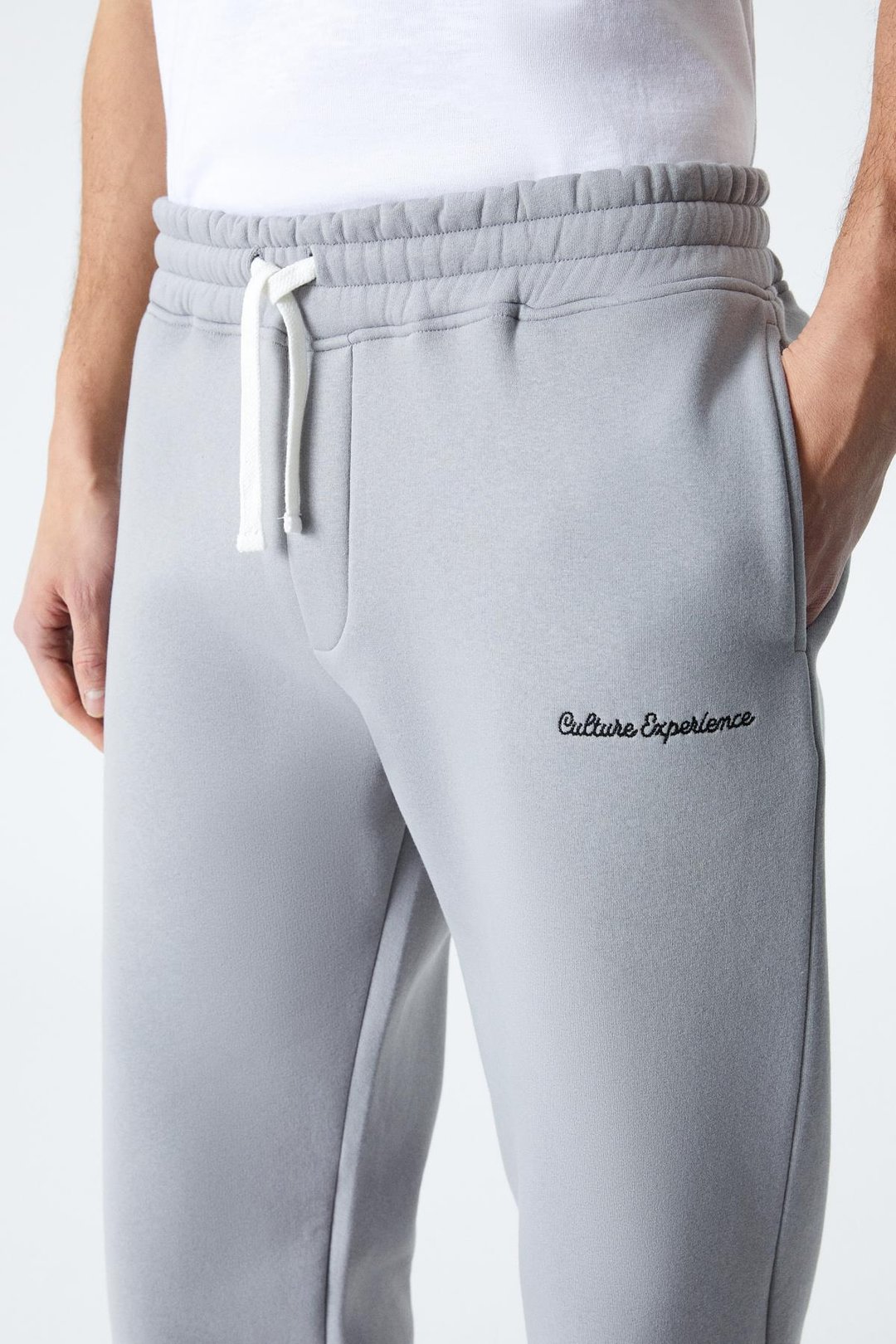 WISCONSIN Erkek Organik Polarsız Kumaş Gri Eşofman Altı