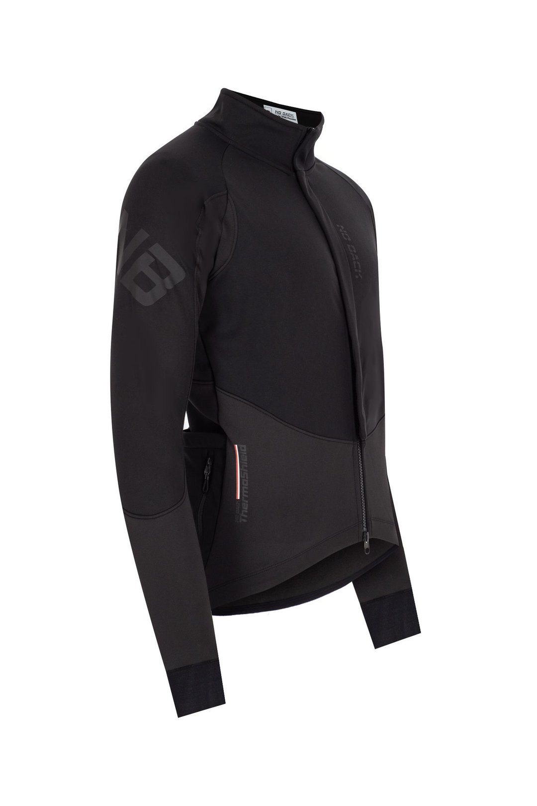 Thermo Shield Slim Fit Kışlık Bisiklet Ceketi Siyah