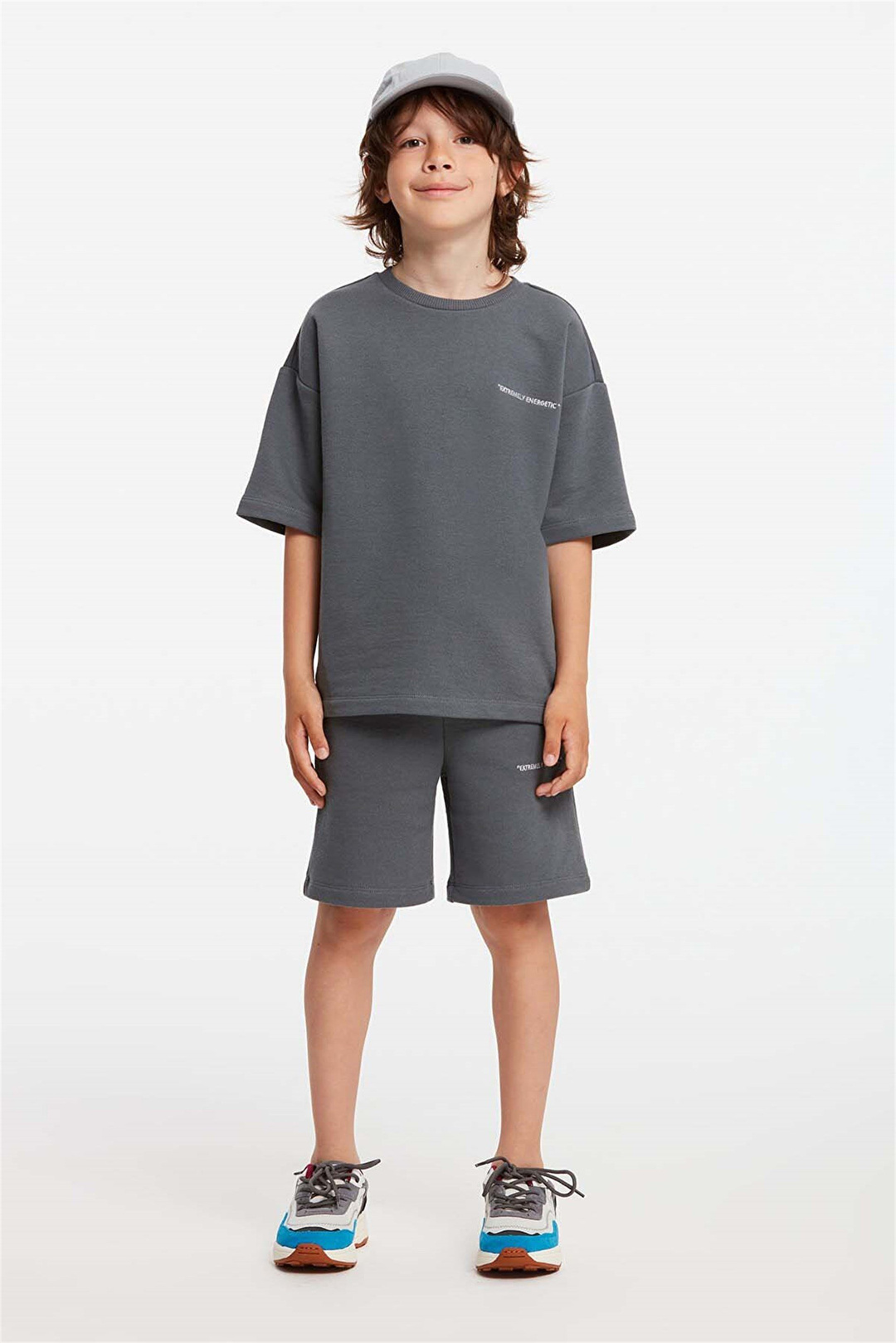 BOGOTA Örme Comfort Fit Koyu Gri  Eşofman Takımı