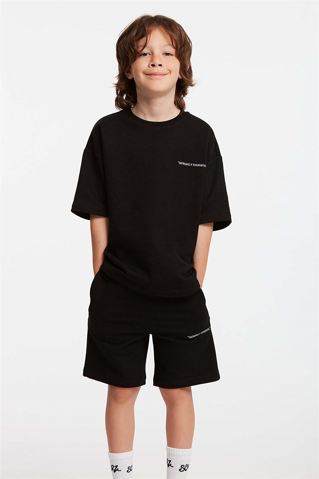 BOGOTA Örme Comfort Fit Siyah  Eşofman Takımı