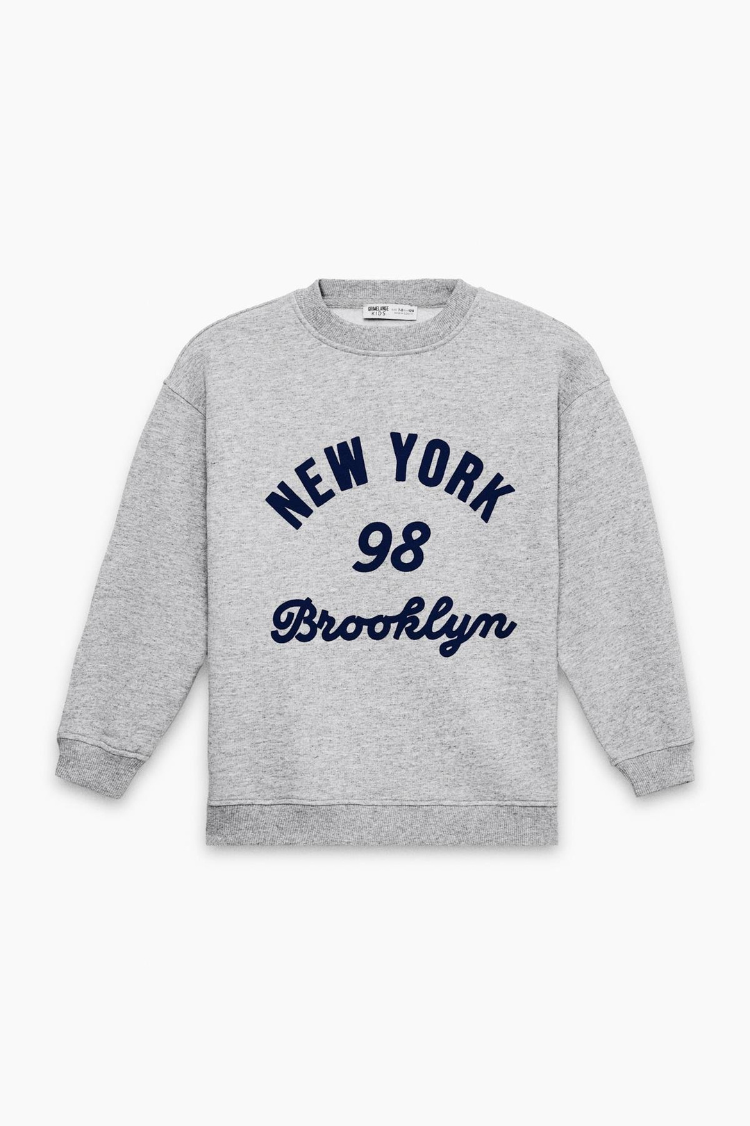 BURKE Erkek Çocuk Nakışlı Grimelanj Sweatshirt