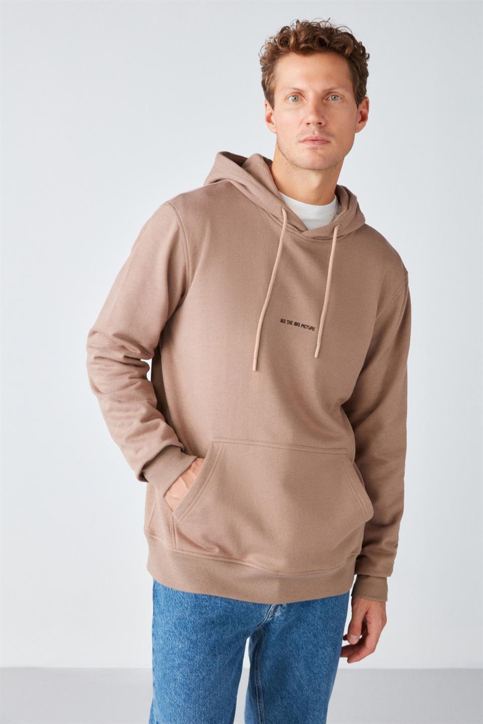 EPIC Örme Regular Vizon  Sweatshirt