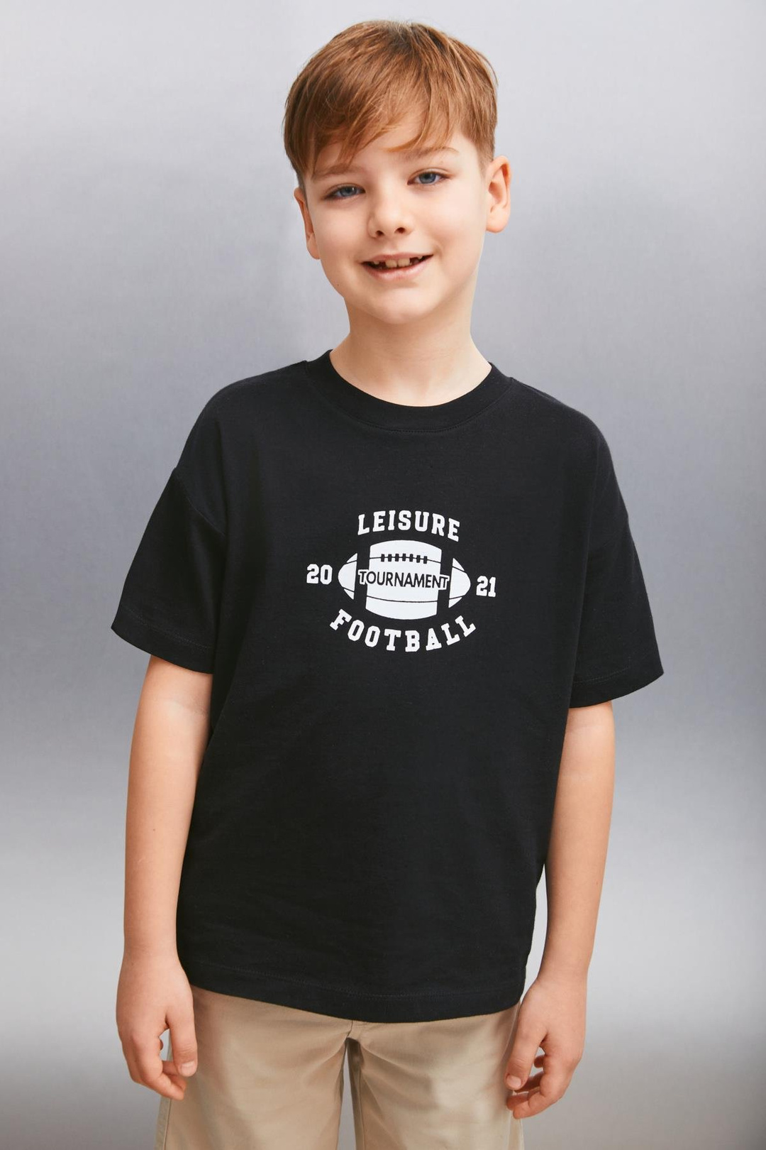 INIGO  Regular Siyah Tekli T-Shirt