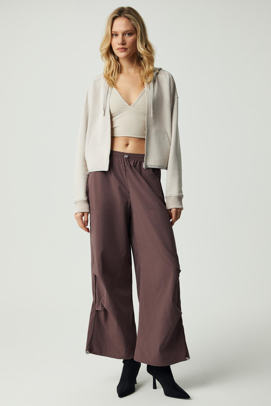 LILIANE Kadın Açık Mürdüm Pantolon