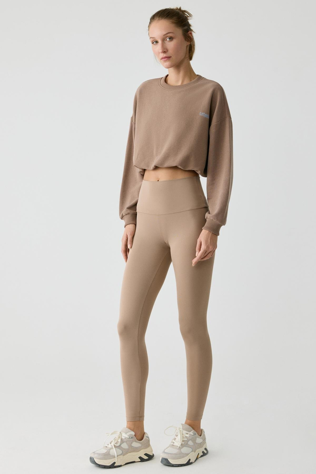 MICHA Kadın Vizon Sweatshirt