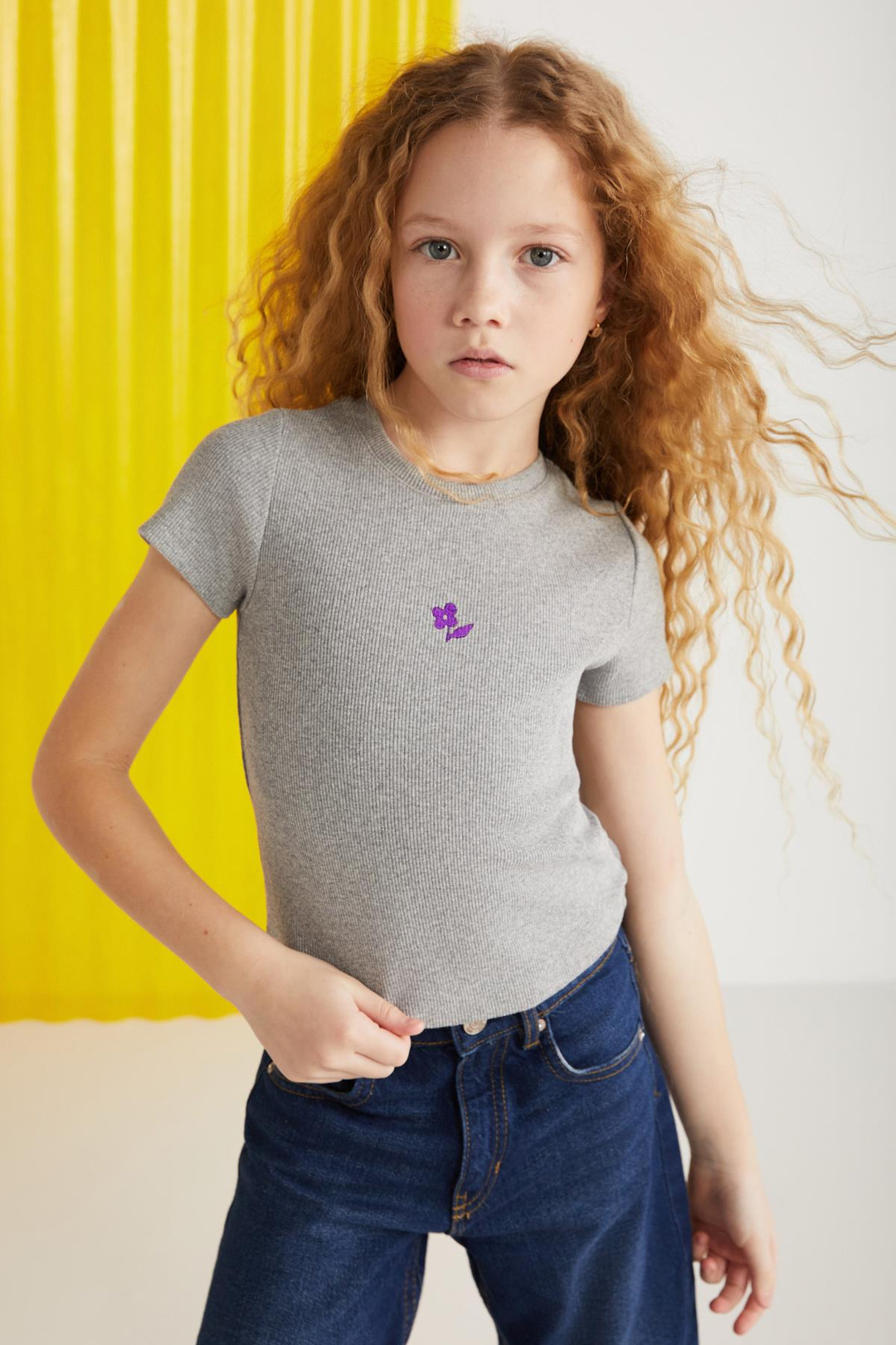 QUARTZ  3-4 Boy Grimelanj Tekli T-Shirt