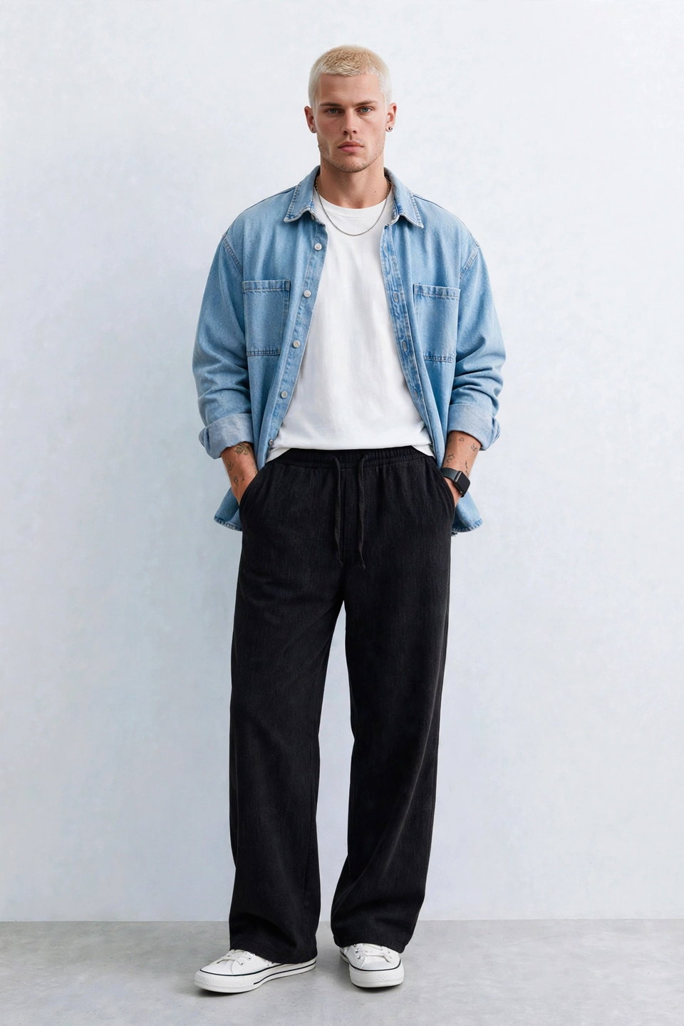 Erkek Urban Flex Pantolon - Siyah