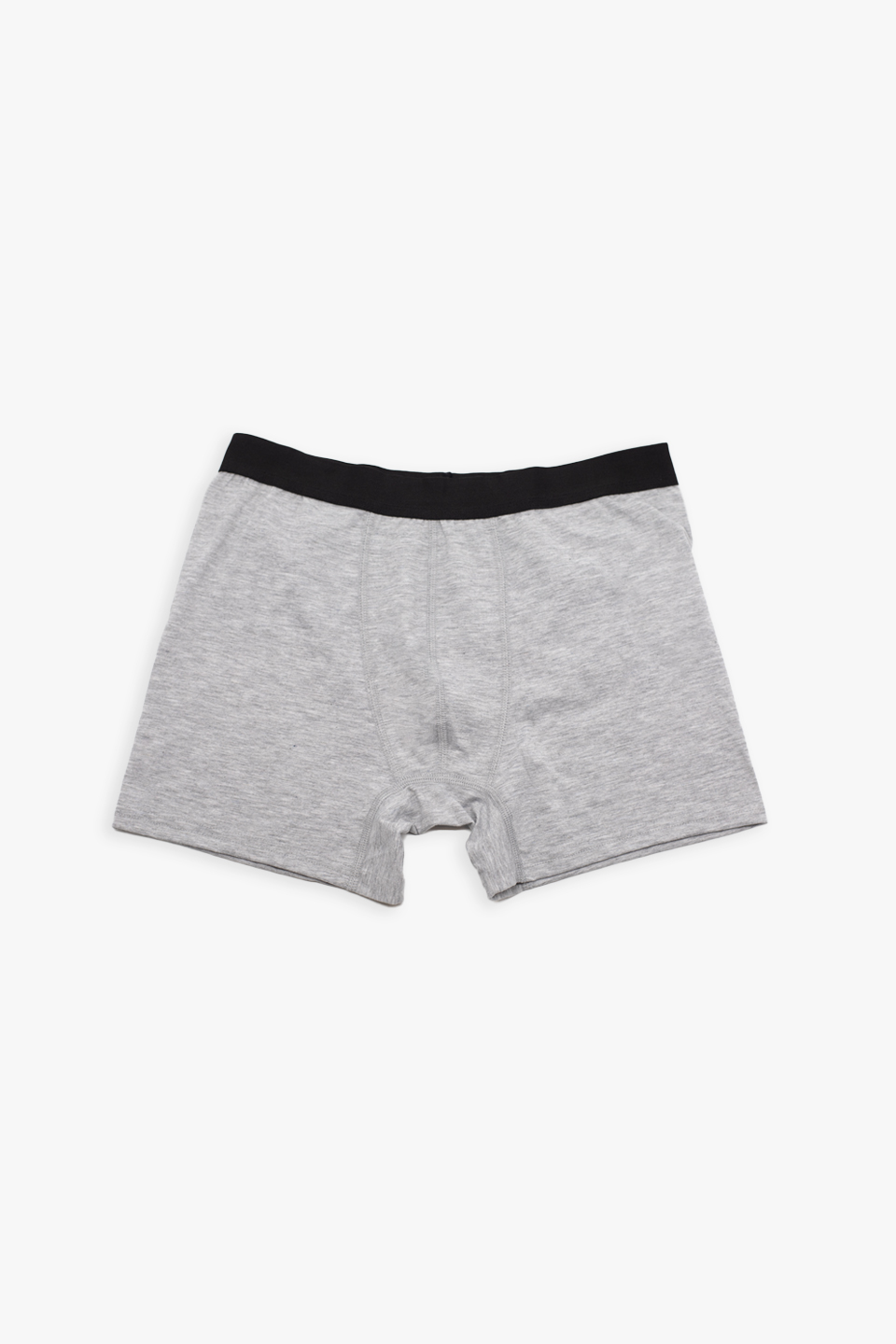 Erkek Düz Renk Boxer - Gri
