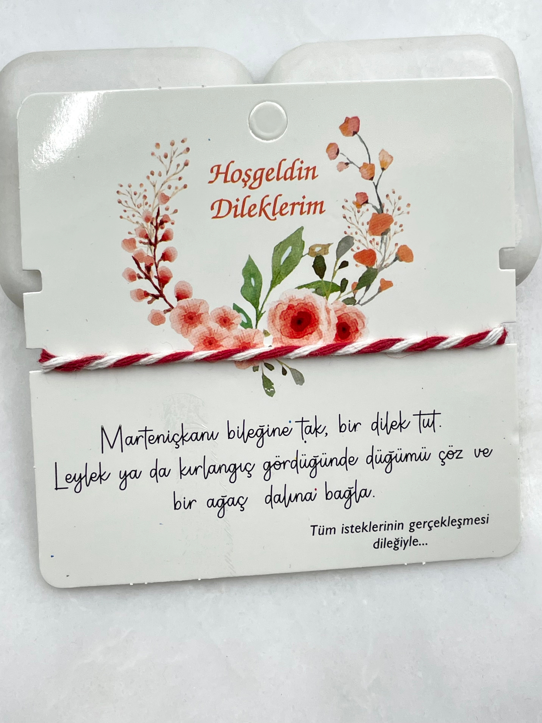Marteniçka Bileklik Kırmızı