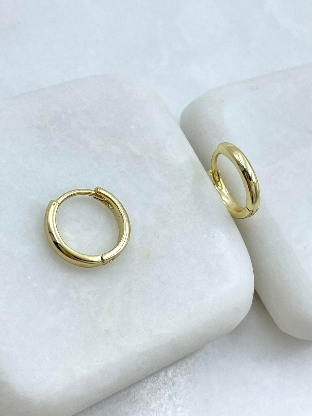 Özel Seri Basic Halka Küpe 1.3 cm Gold