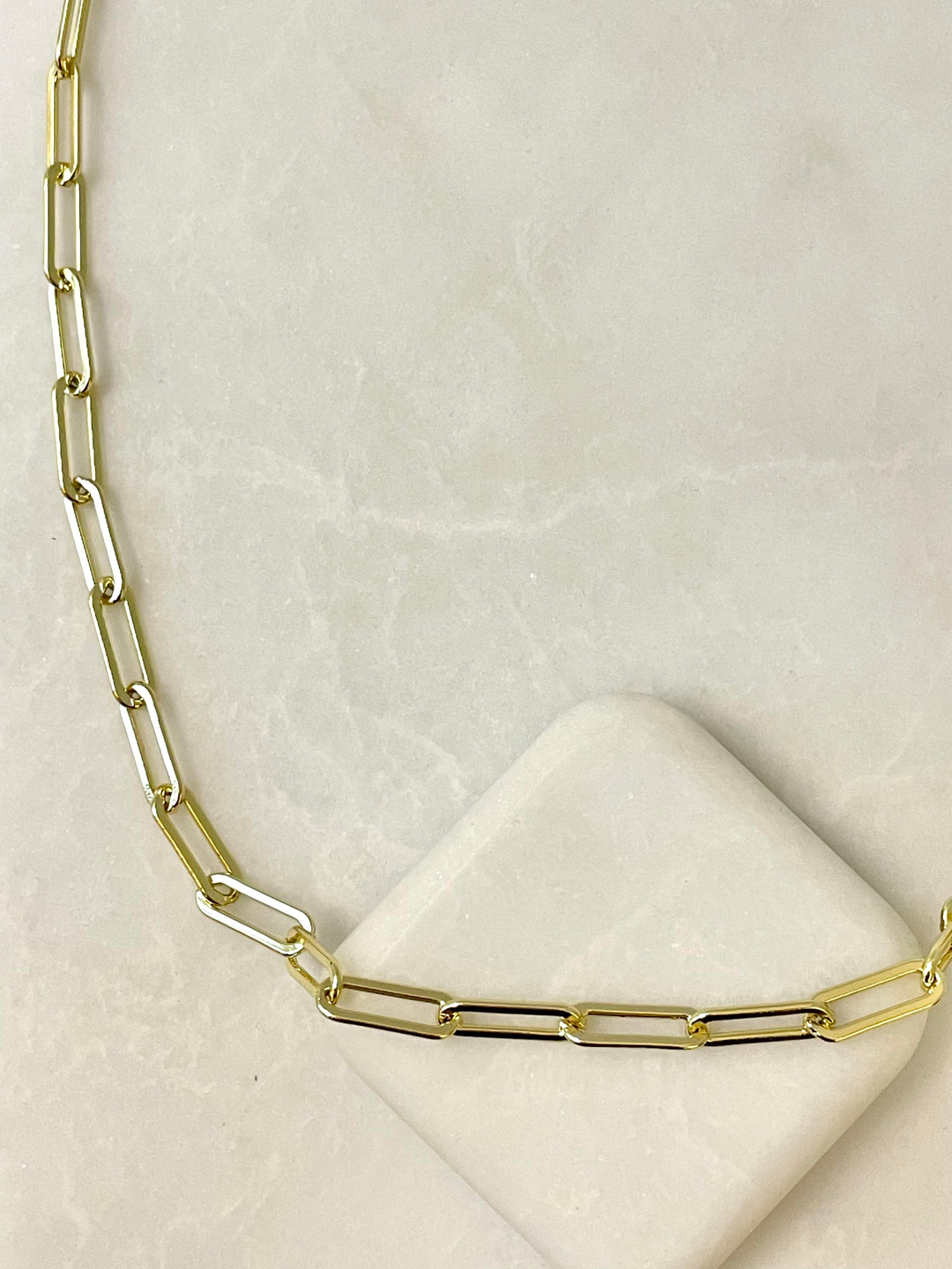 Özel Seri Ataç Zincir Kolye 65 cm Gold