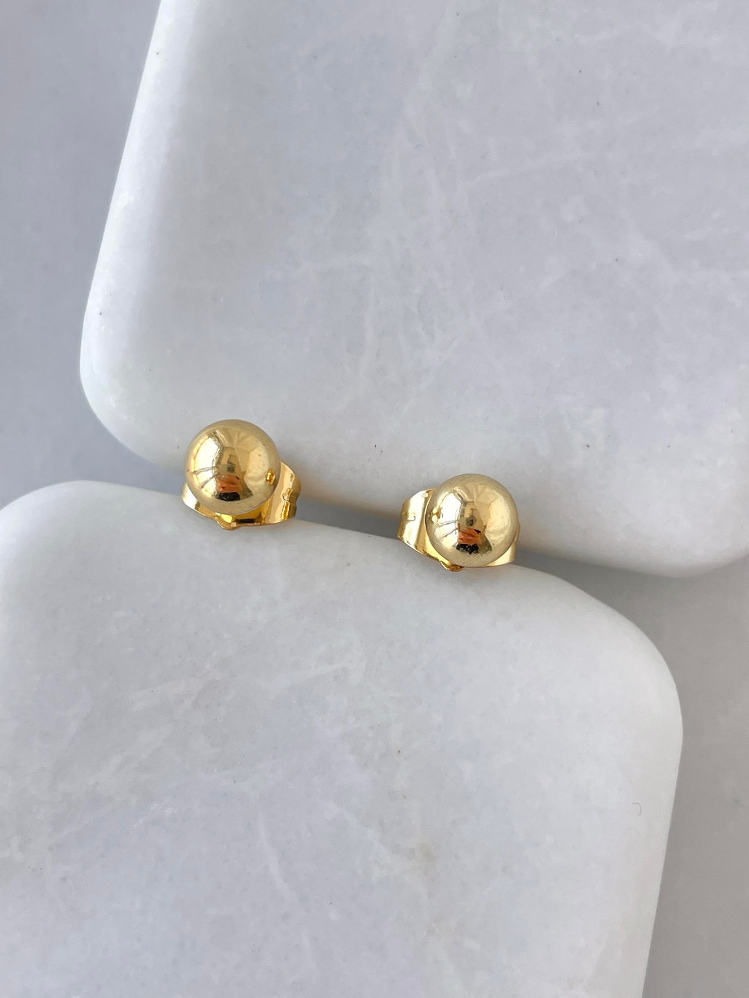 Özel Seri Basic Top Küpe 0,5 mm Gold