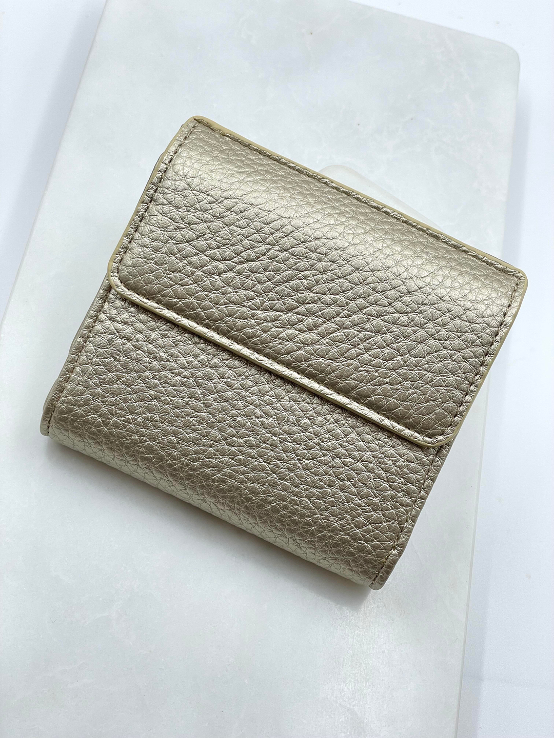 Küçük Kapaklı Cüzdan Gold