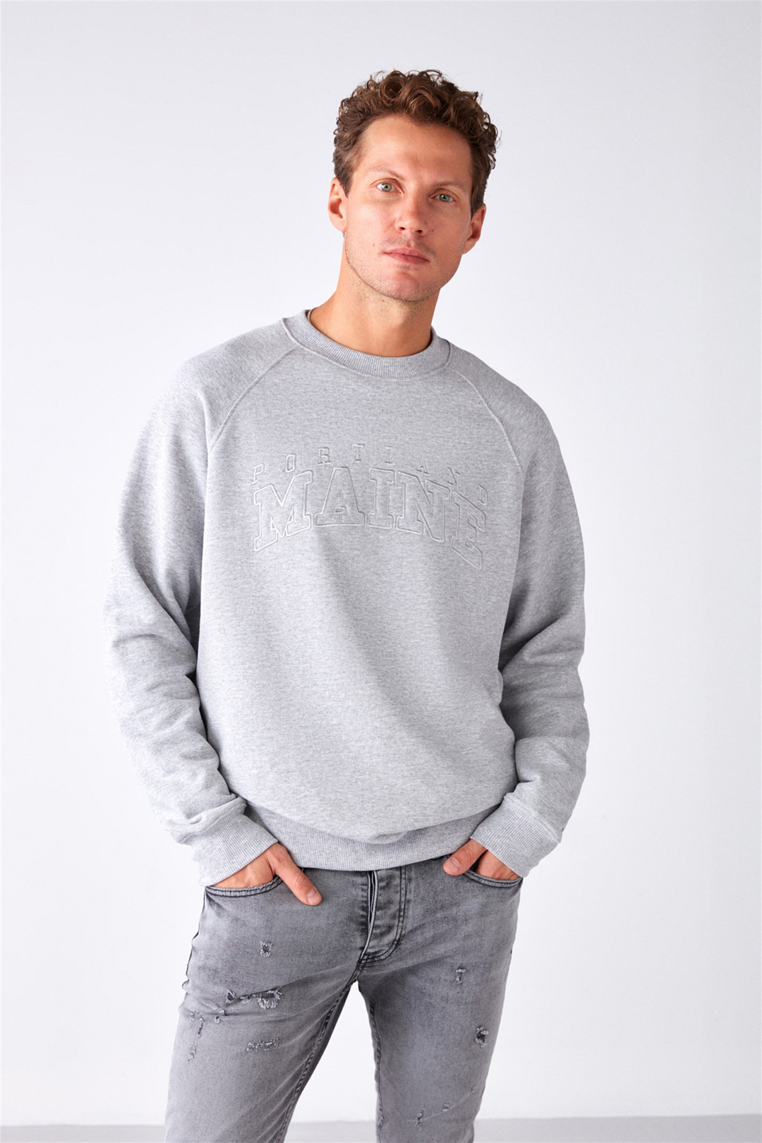 BALANCED Örme Comfort Grimelanj  Sweatshirt