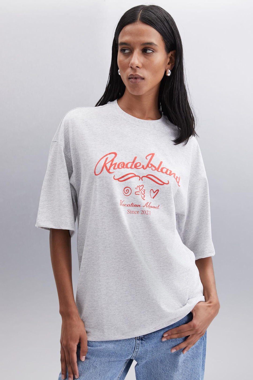 ENYGER  Crop Grimelanj Tekli T-Shirt
