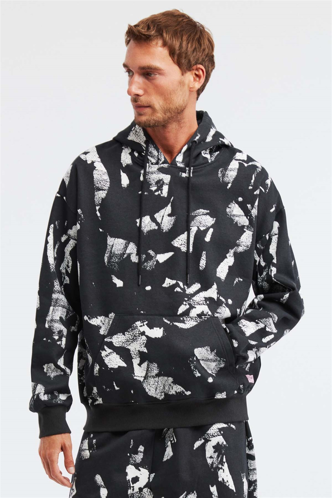 FLOYD Örme Oversize Siyah  Sweatshirt