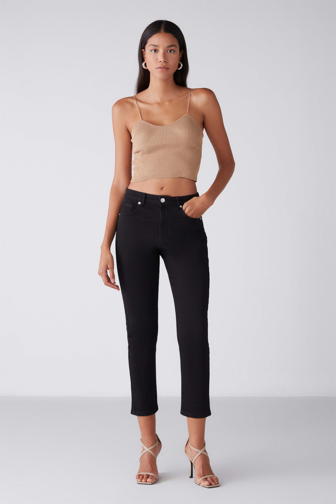 GINA Denim Skinny Siyah  Jeans